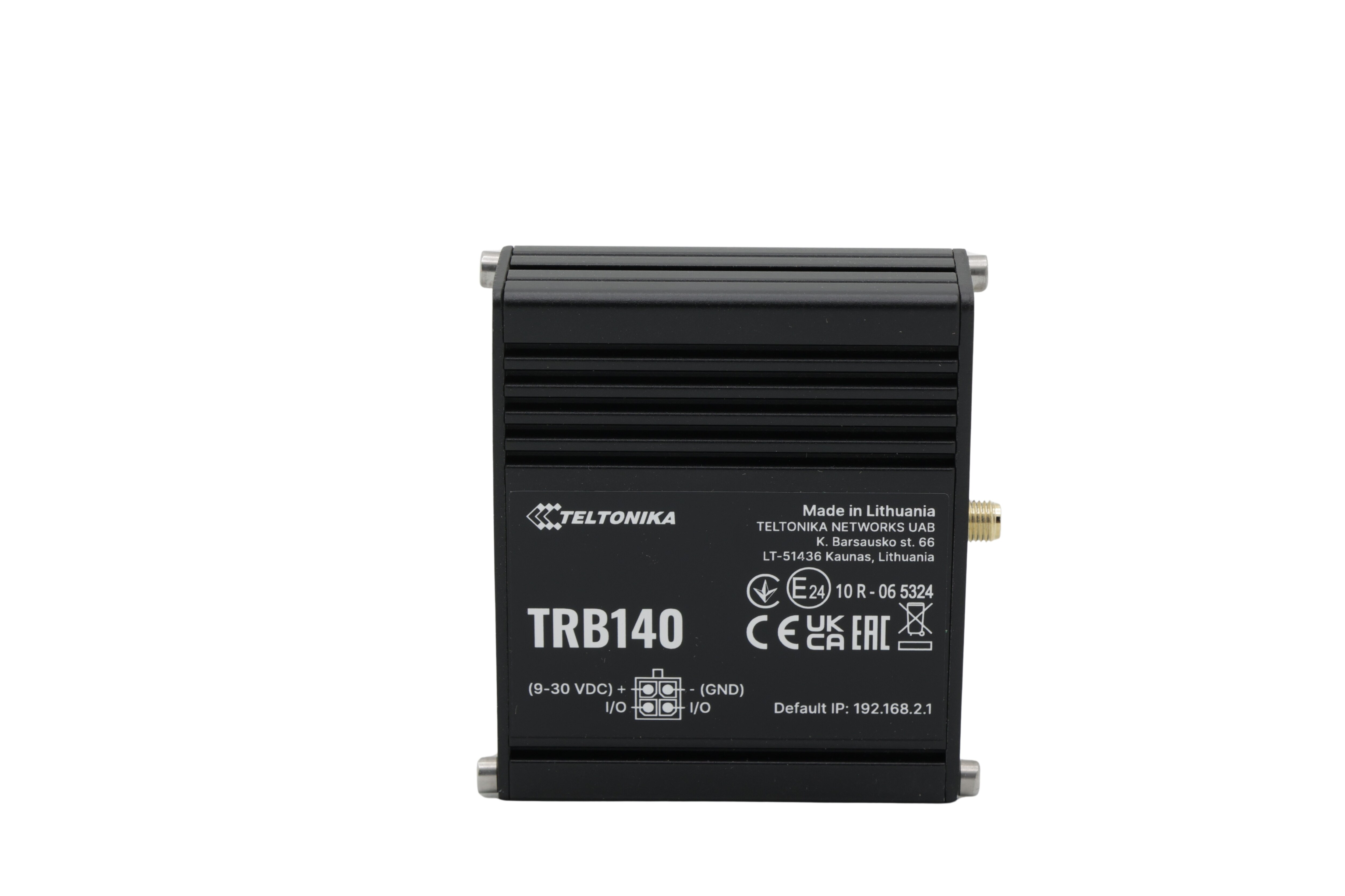 Teltonika TRB140 LTE Cat 4 industrigateway – 4G/3G/2G, IP30, 1x SIM