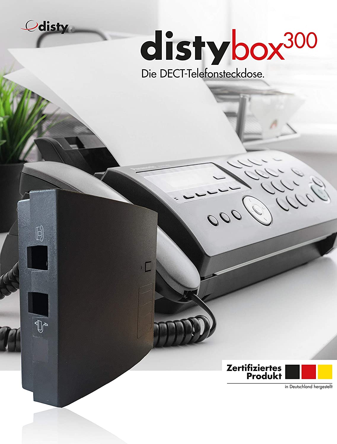 distyBox 300 – trådlös TAE för DECT/GAP-bas