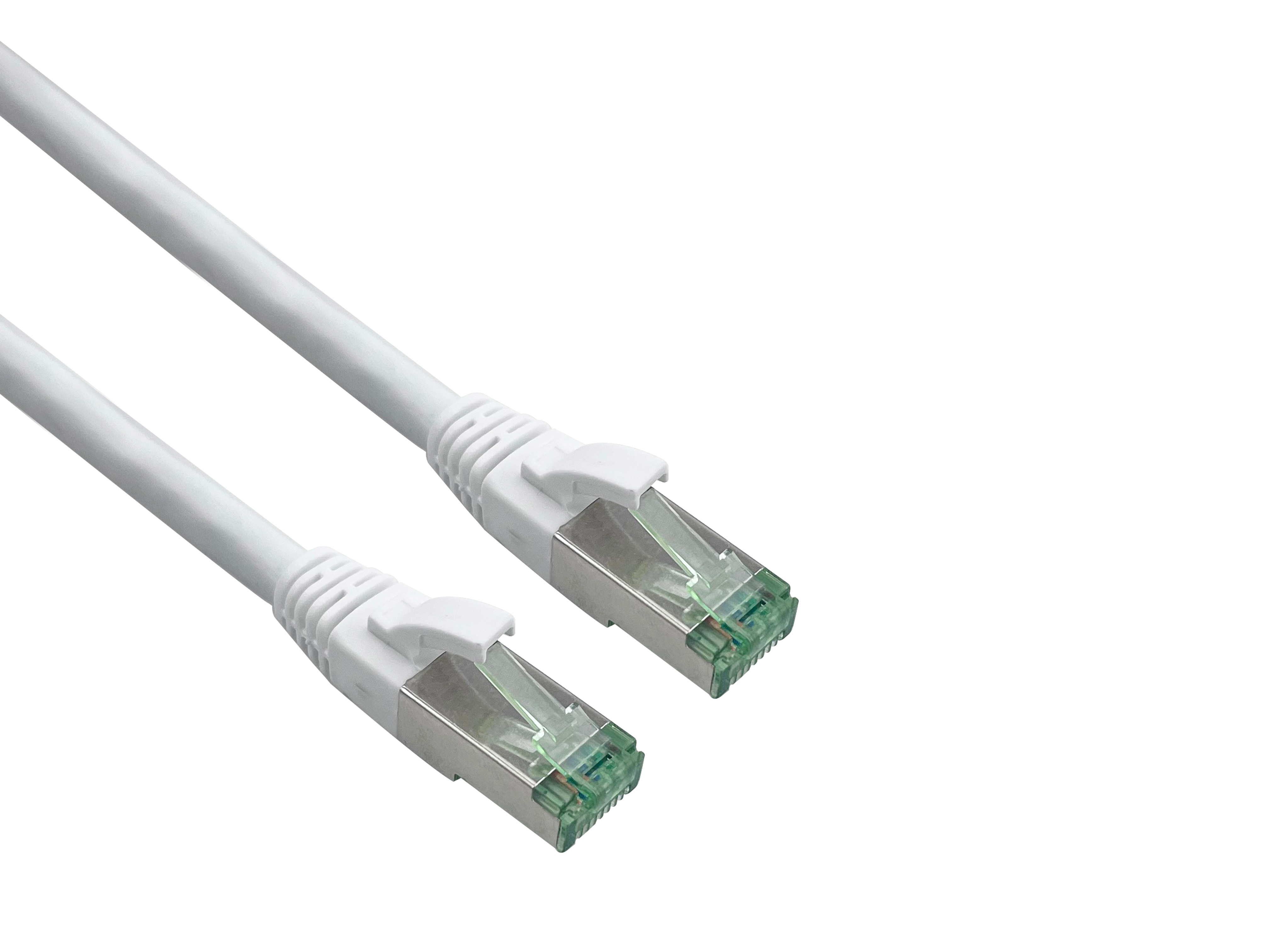 helos patchkabel Cat 6A Superflex S/FTP med Cat 7 råkabel, 2 m, AWG26/7