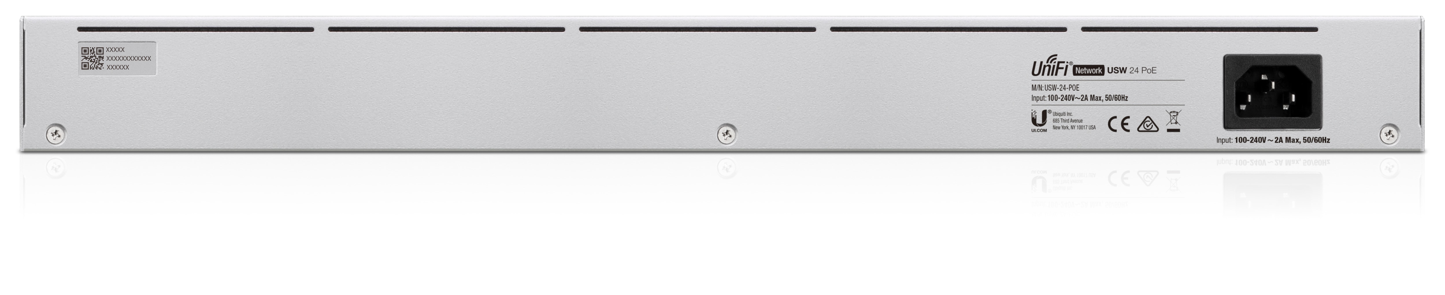 Ubiquiti UniFi Switch USW-24-POE Gen2 – 24-portars Gigabit-switch med 16x PoE och 95 W PoE-budget