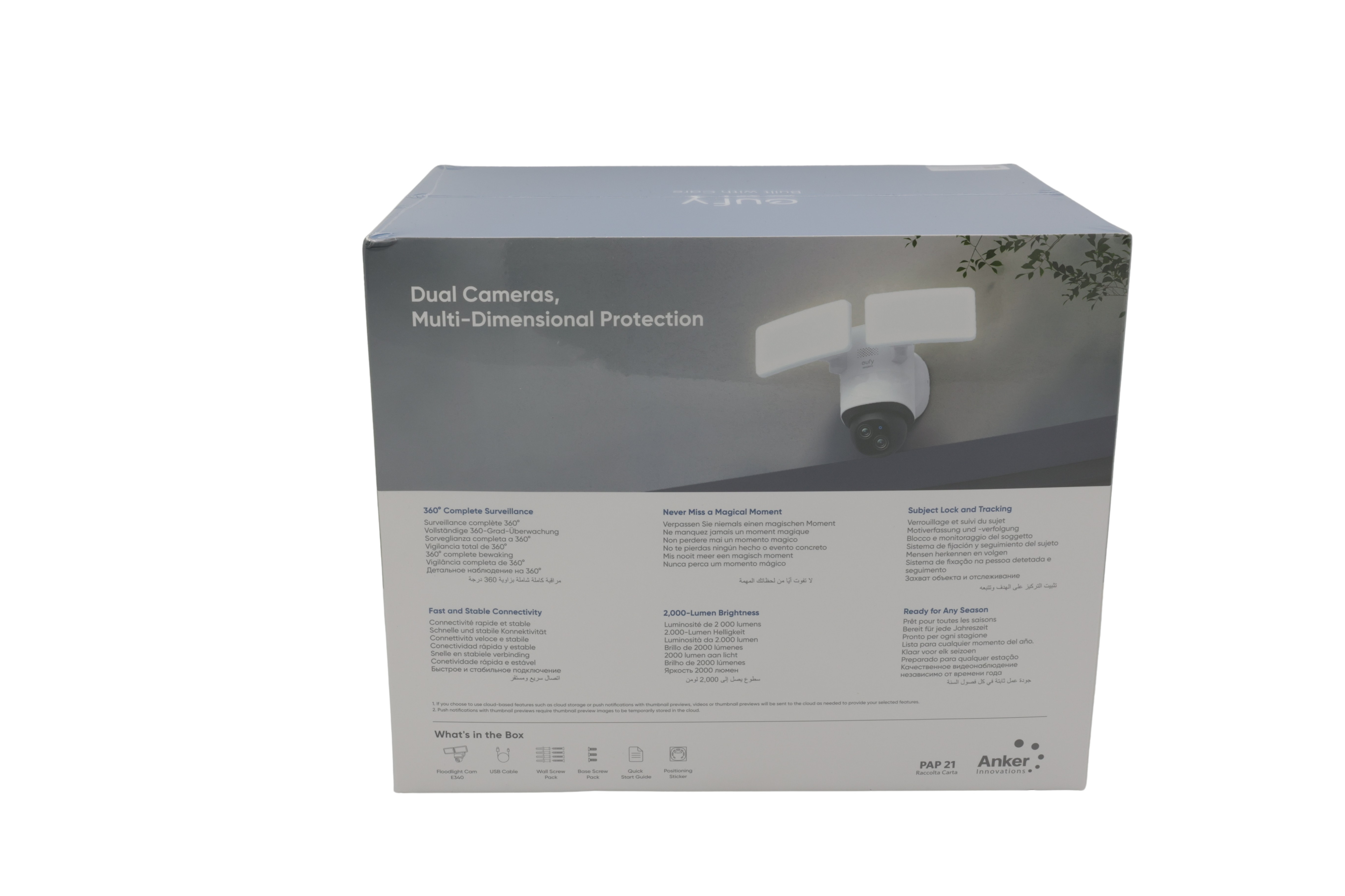 eufy Edge 2 Floodlight Cam E340 T8425321