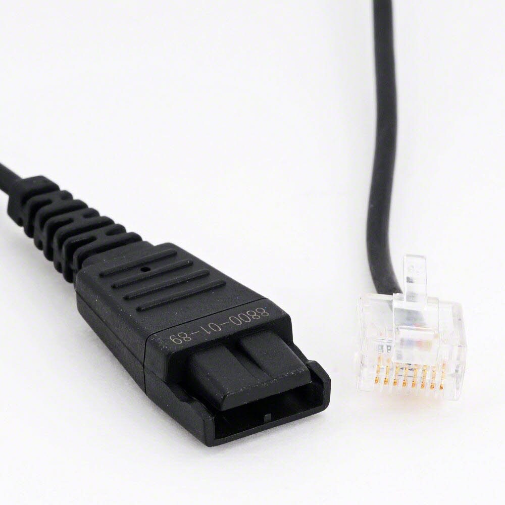 Jabra anslutningskabel QD till RJ45, spiral