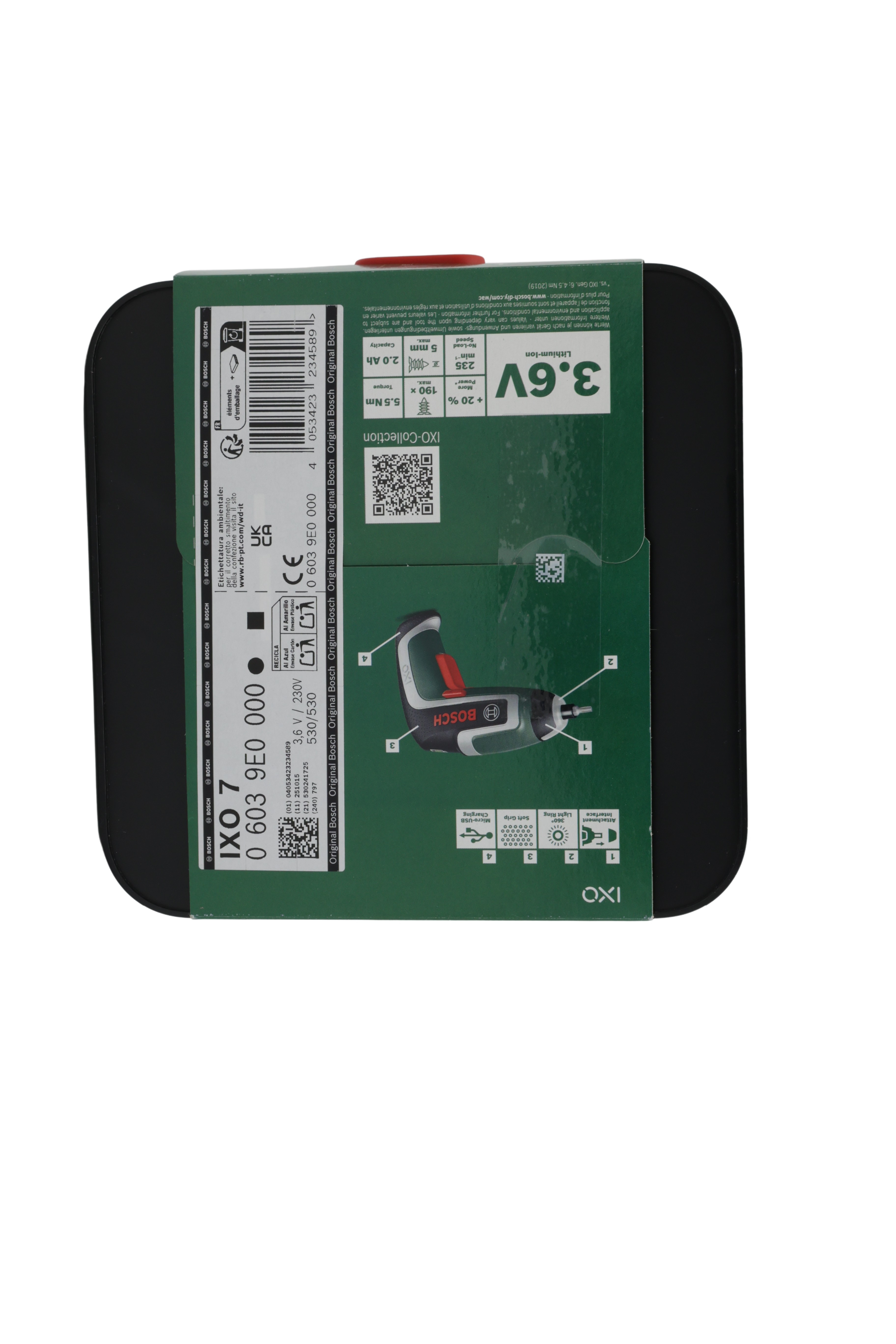 Bosch IXO7 mini-ackskruvdragare Basic, 0.603.9E0.000