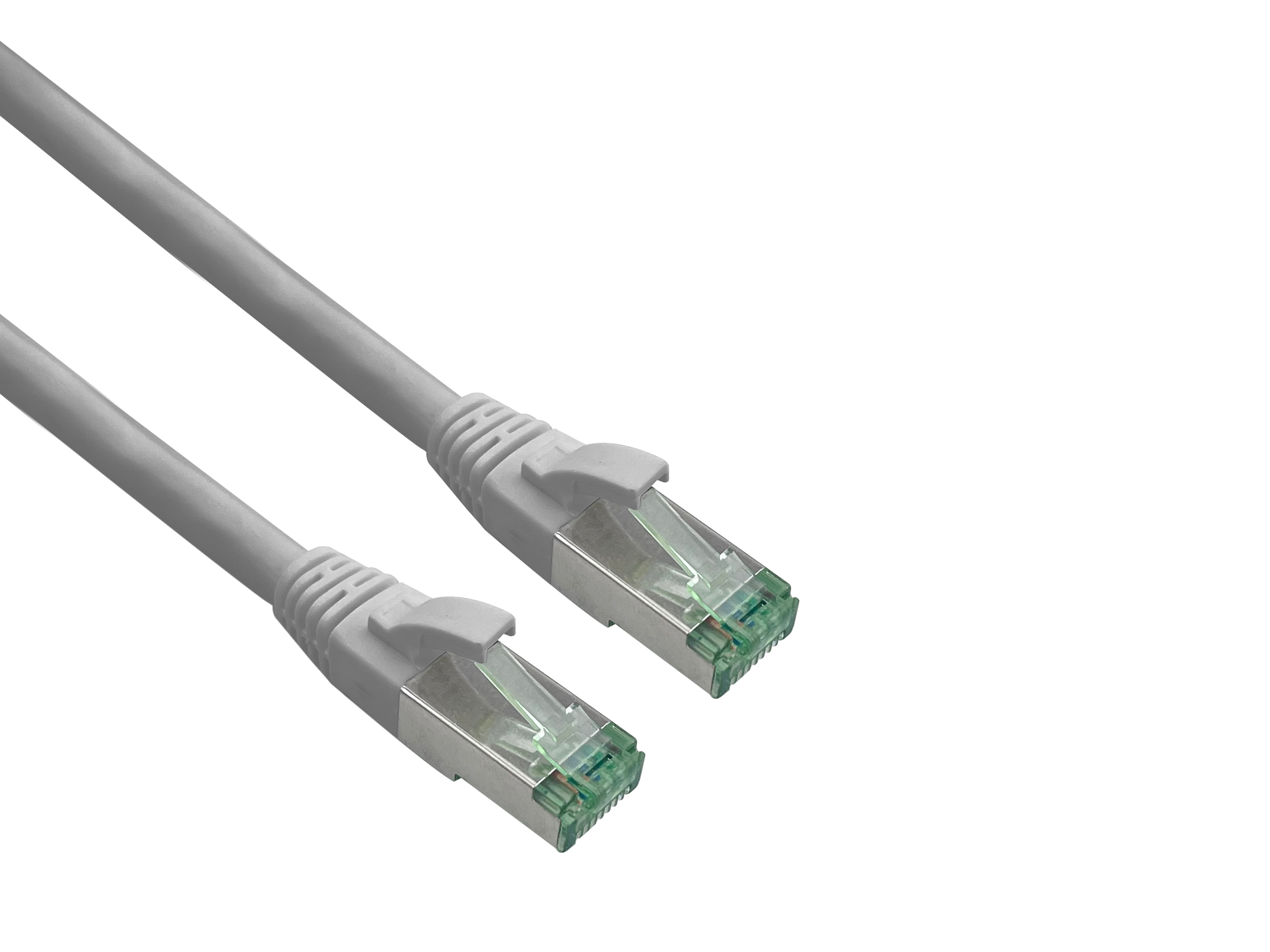 helos Patchkabel Cat 6A Superflex S/FTP med Cat 7 råkabel, 1 m (AWG26/7)