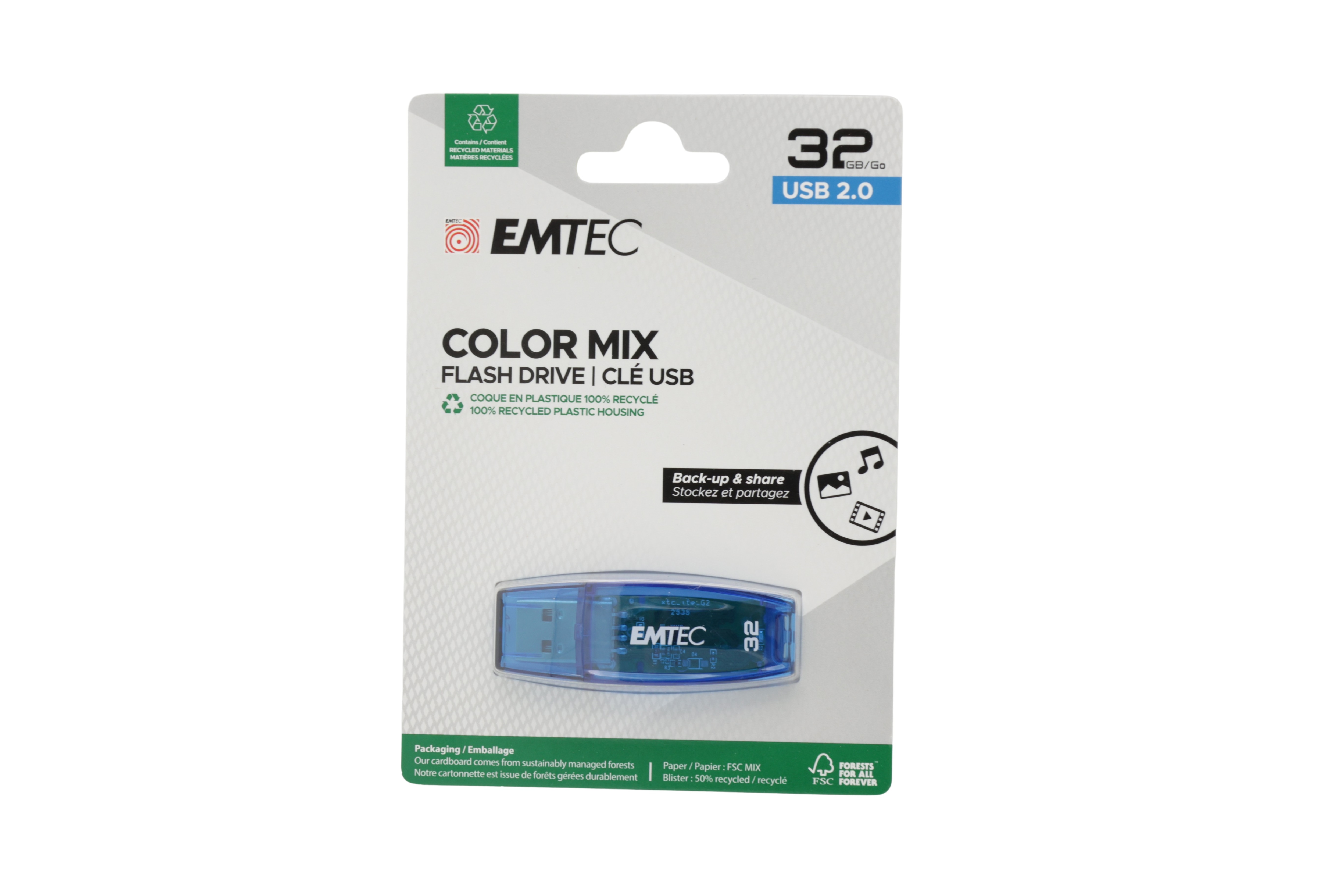 Emtec USB 2.0 C410 USB-minne 32 GB
