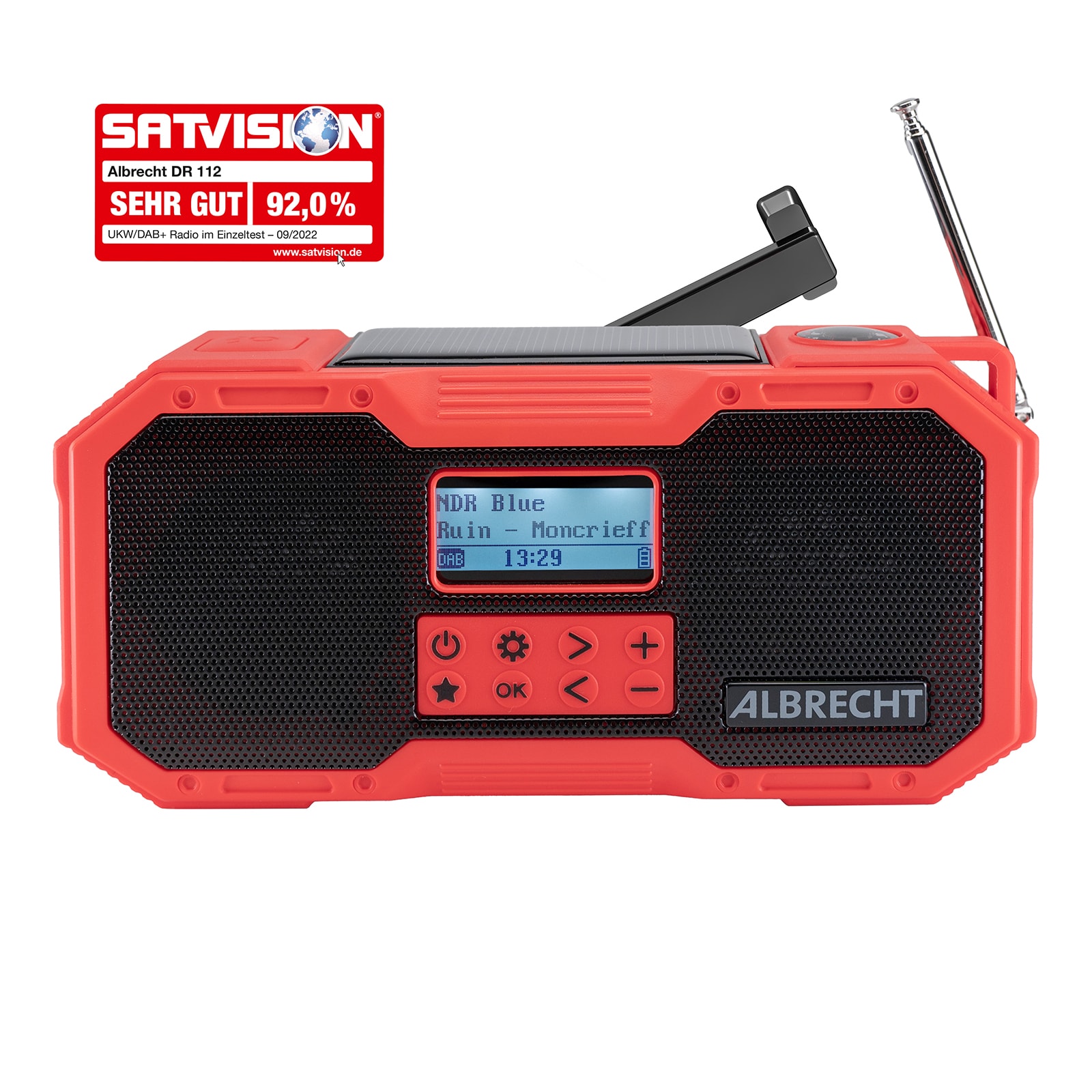Albrecht DR 112 DAB utomhus vevradio