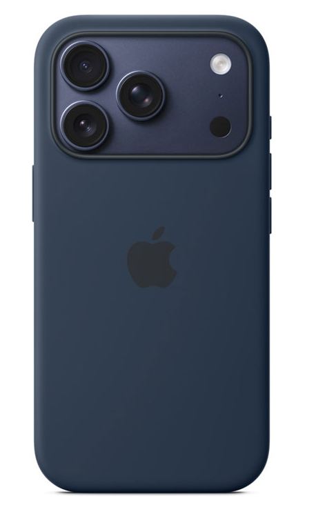 Apple iPhone 17 Pro silikonfodral med MagSafe (midnatt)