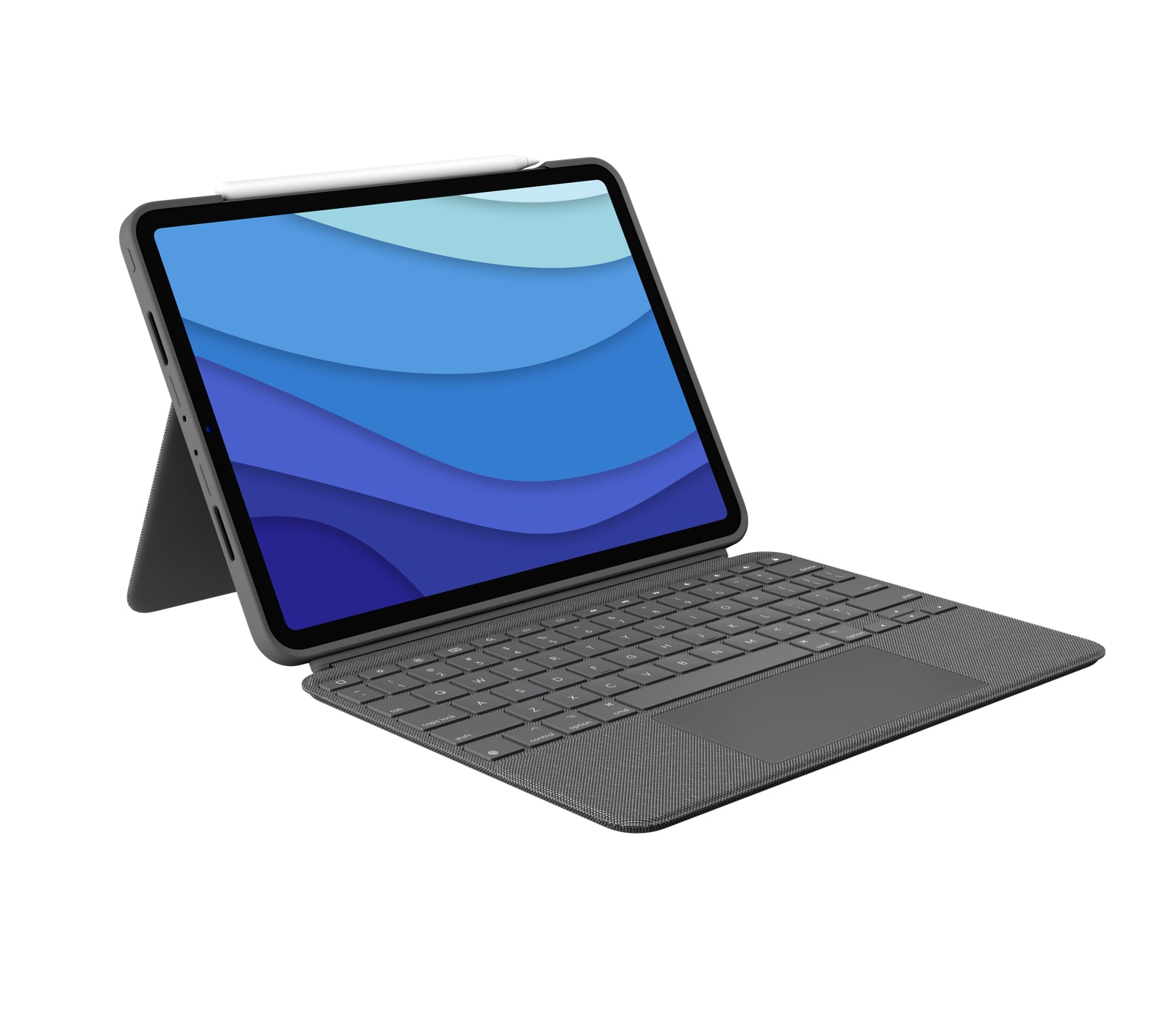 Logitech Combo Touch tangentbordsskal för iPad Pro 11” (1:a–4:e gen.)
