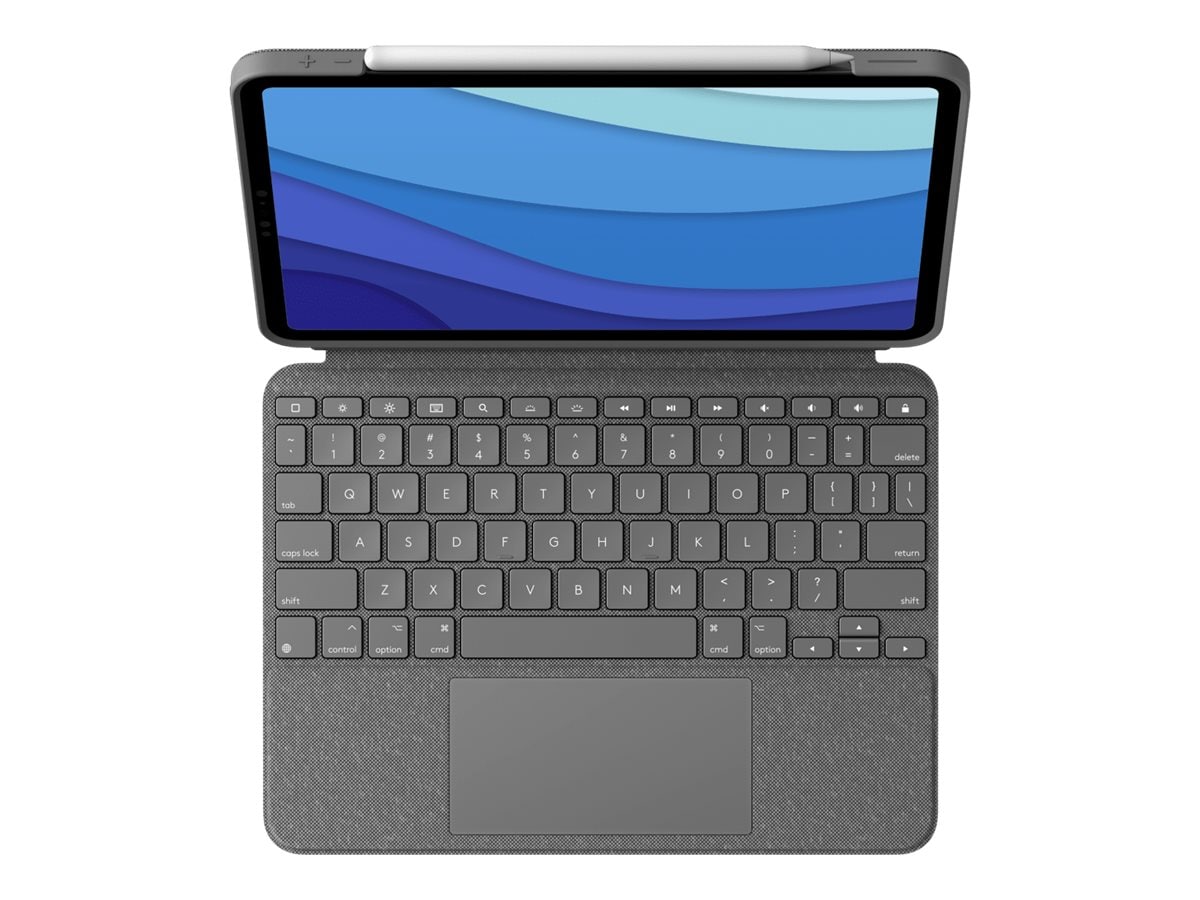 Logitech Combo Touch tangentbordsfodral för iPad Pro 11" (1:a till 4:e gen.)