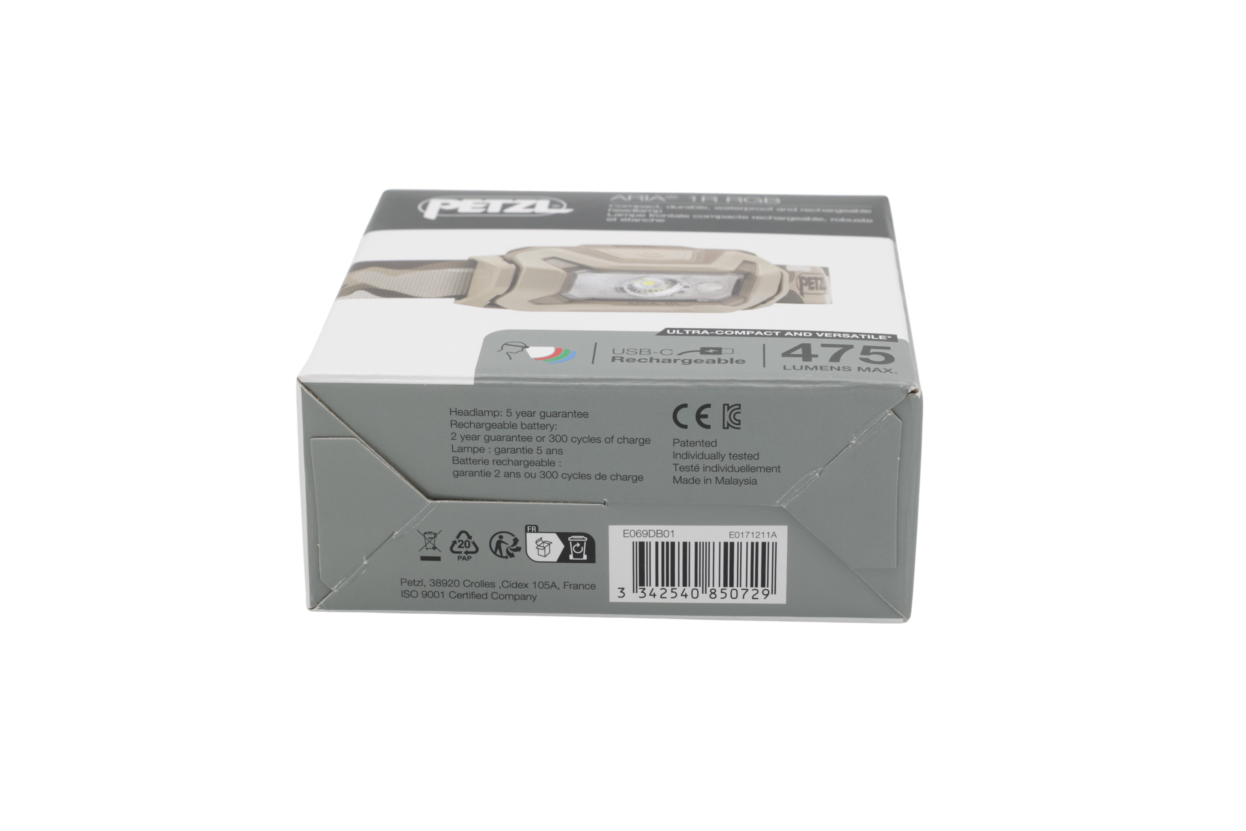 Petzl E069DB01 Forlygte ARIA 1R RGB camo