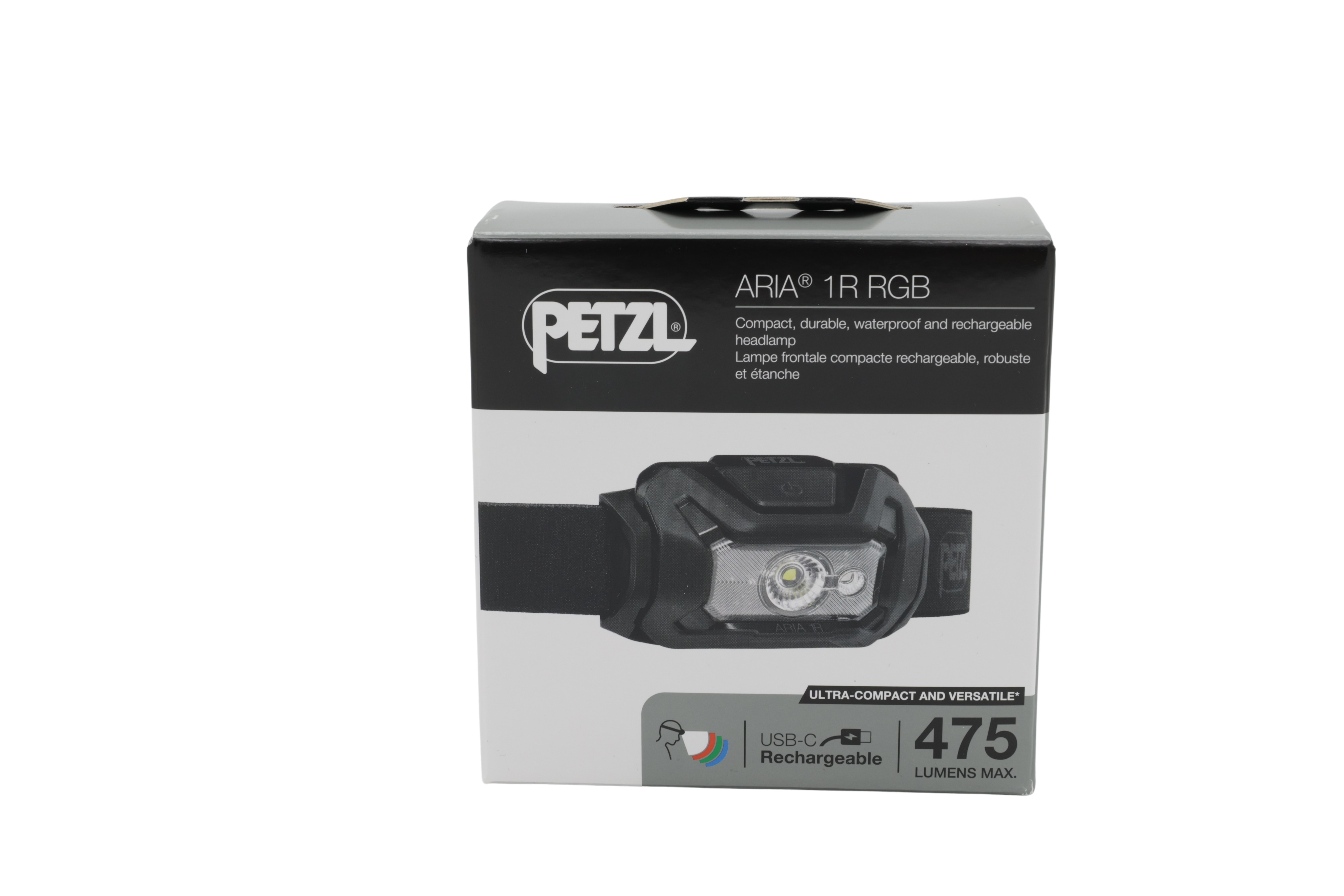 Petzl E069DB00 Forlygte ARIA 1R RGB Sort