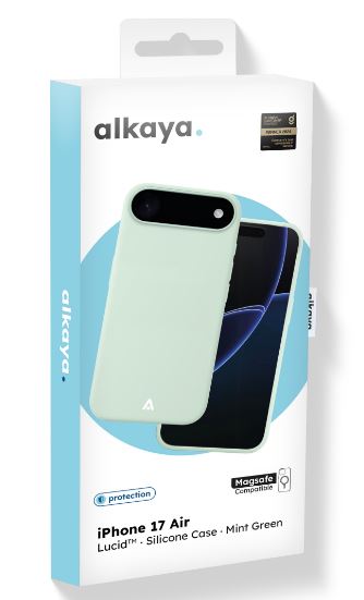 alkaya LUCID Handy Schutzhülle i silikon, kompatibel med MagSafe för iPhone 17 Air