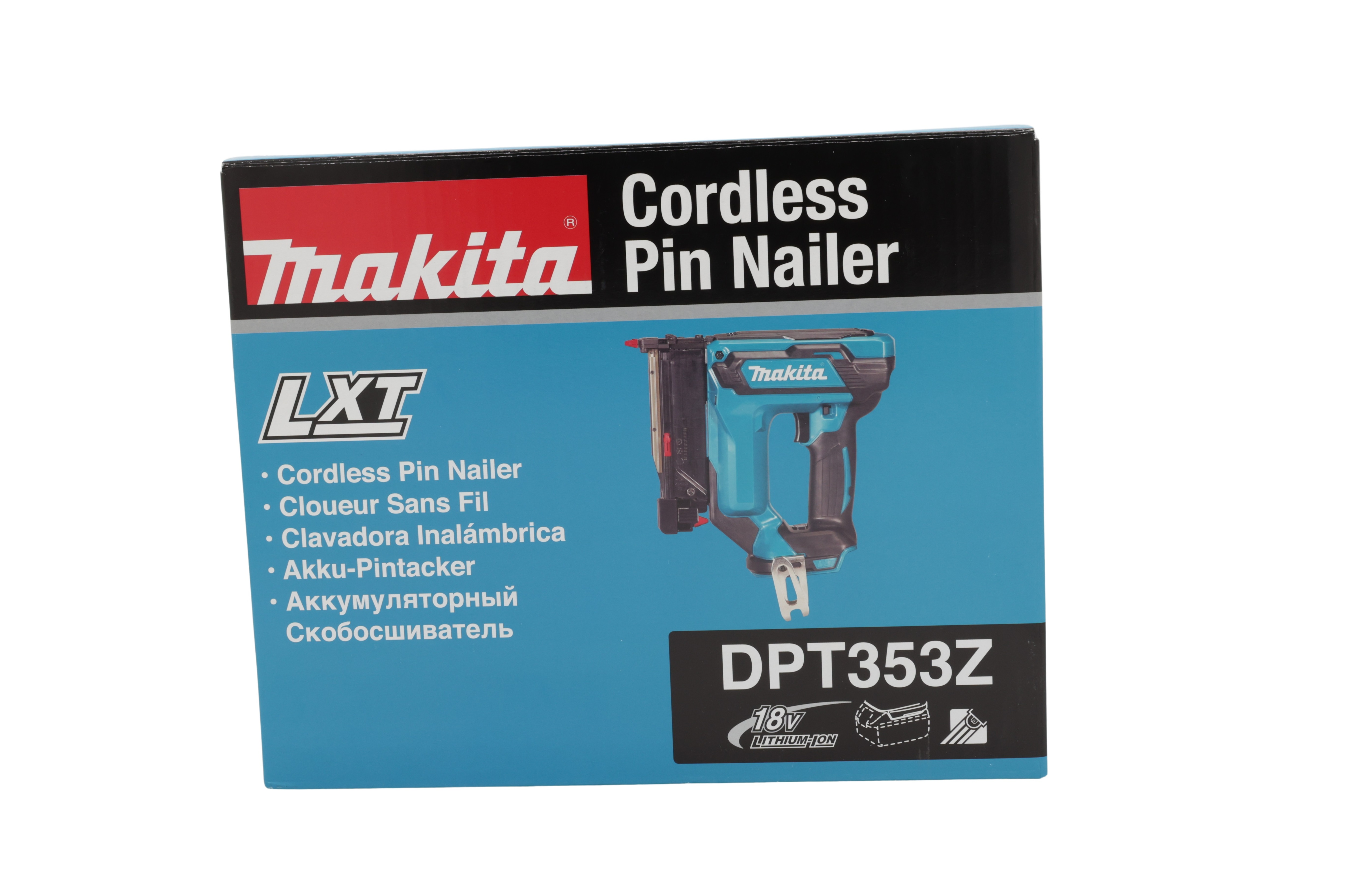 Makita LXT DPT353 – spikpistol – sladdlös – utan batteri