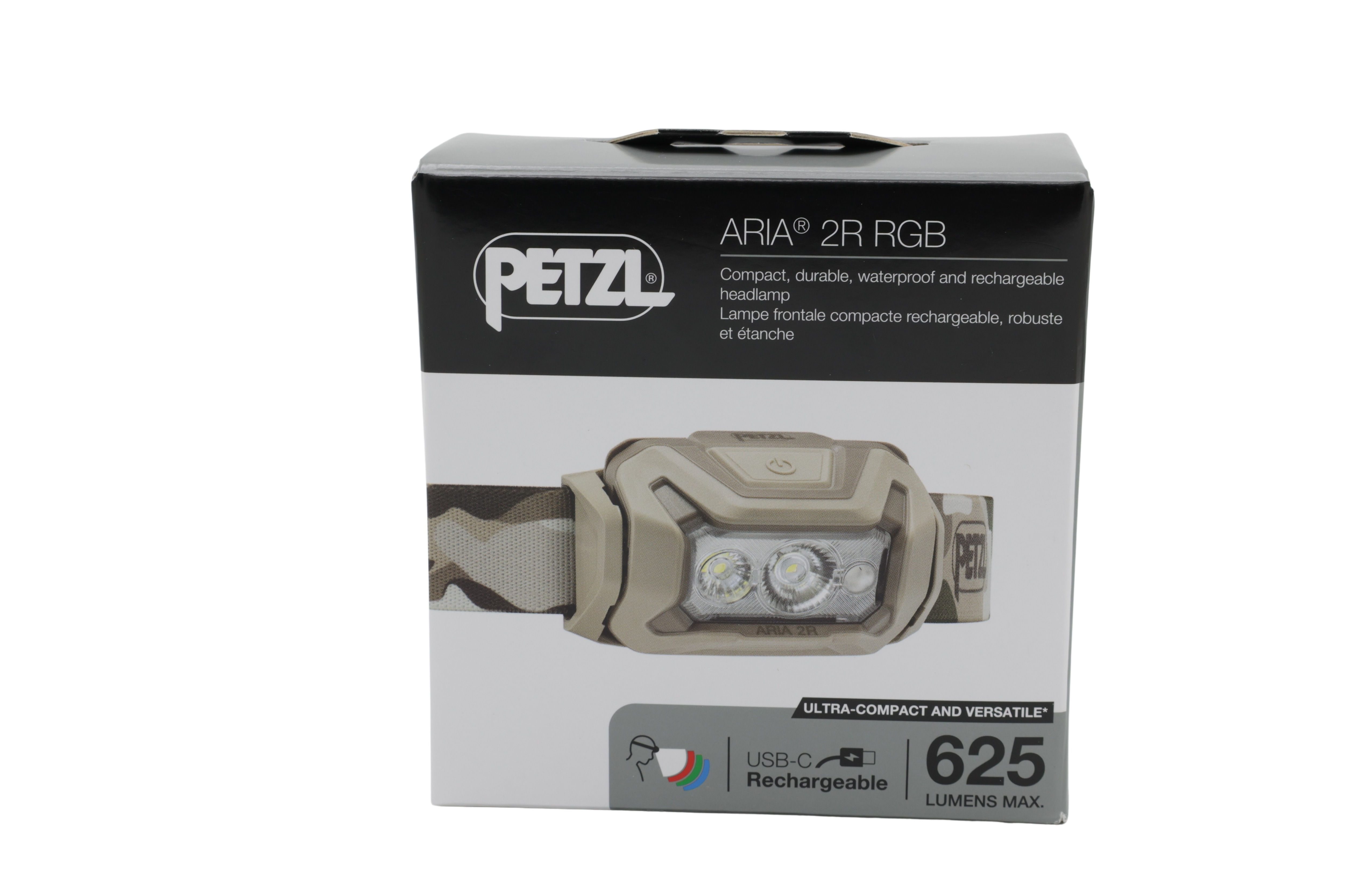 Petzl ARIA 2R RGB pannlampa camo