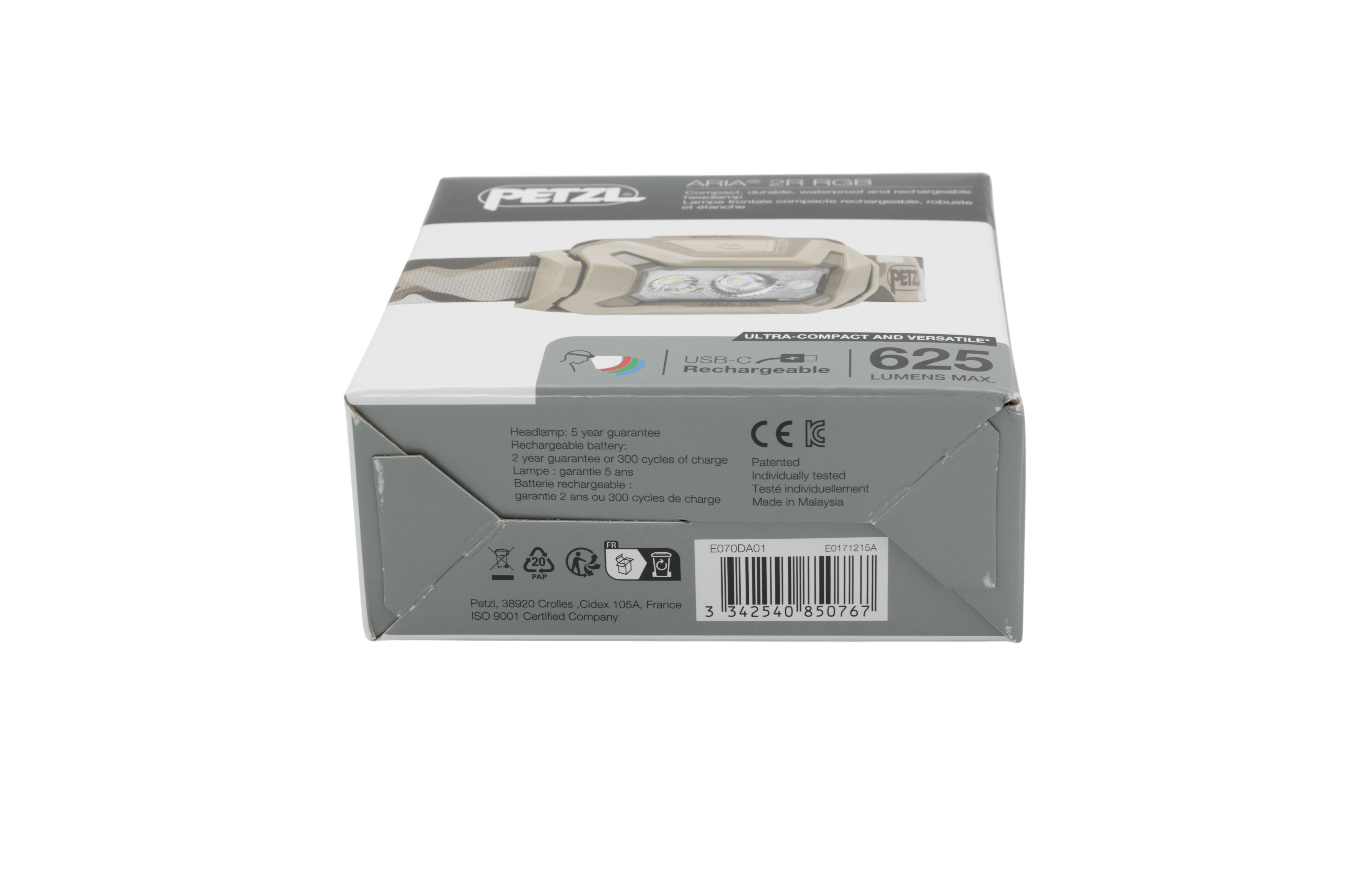 Petzl ARIA 2R RGB pannlampa camo
