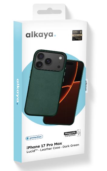 alkaya LUCID Handy Schutzhülle Leather Case för Mag iPhone 17 Pro Max