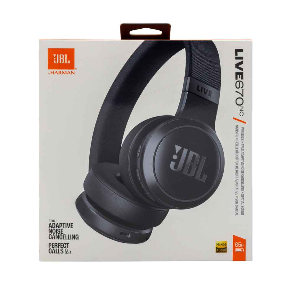 JBL Live 670NC svart
