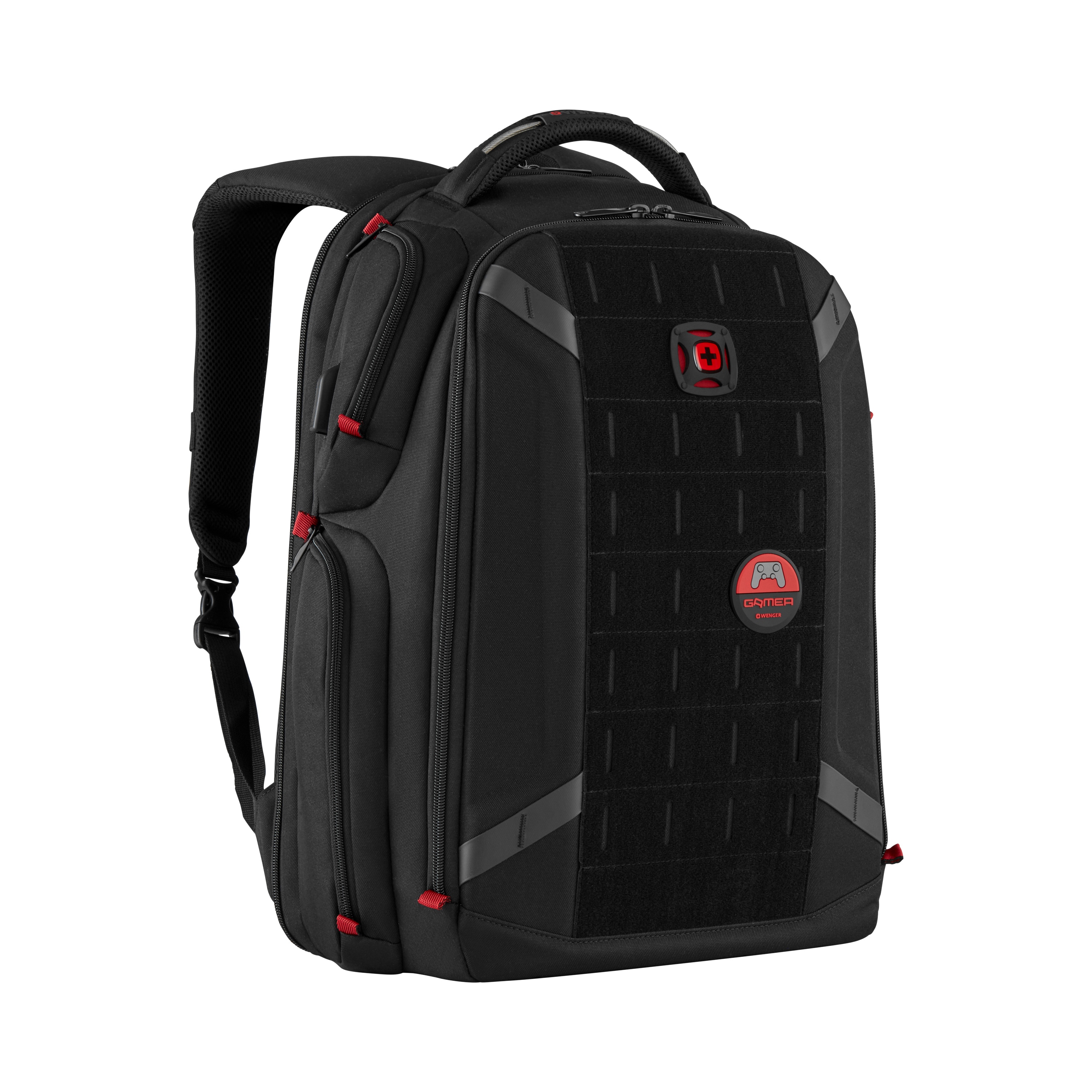 Wenger PlayerOne gaming-laptopryggsäck för 17,3 tum – svart