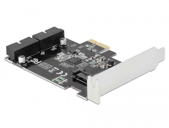 Delock PCI Express-kort till 2 x interna USB 3.0-stiftkontakter