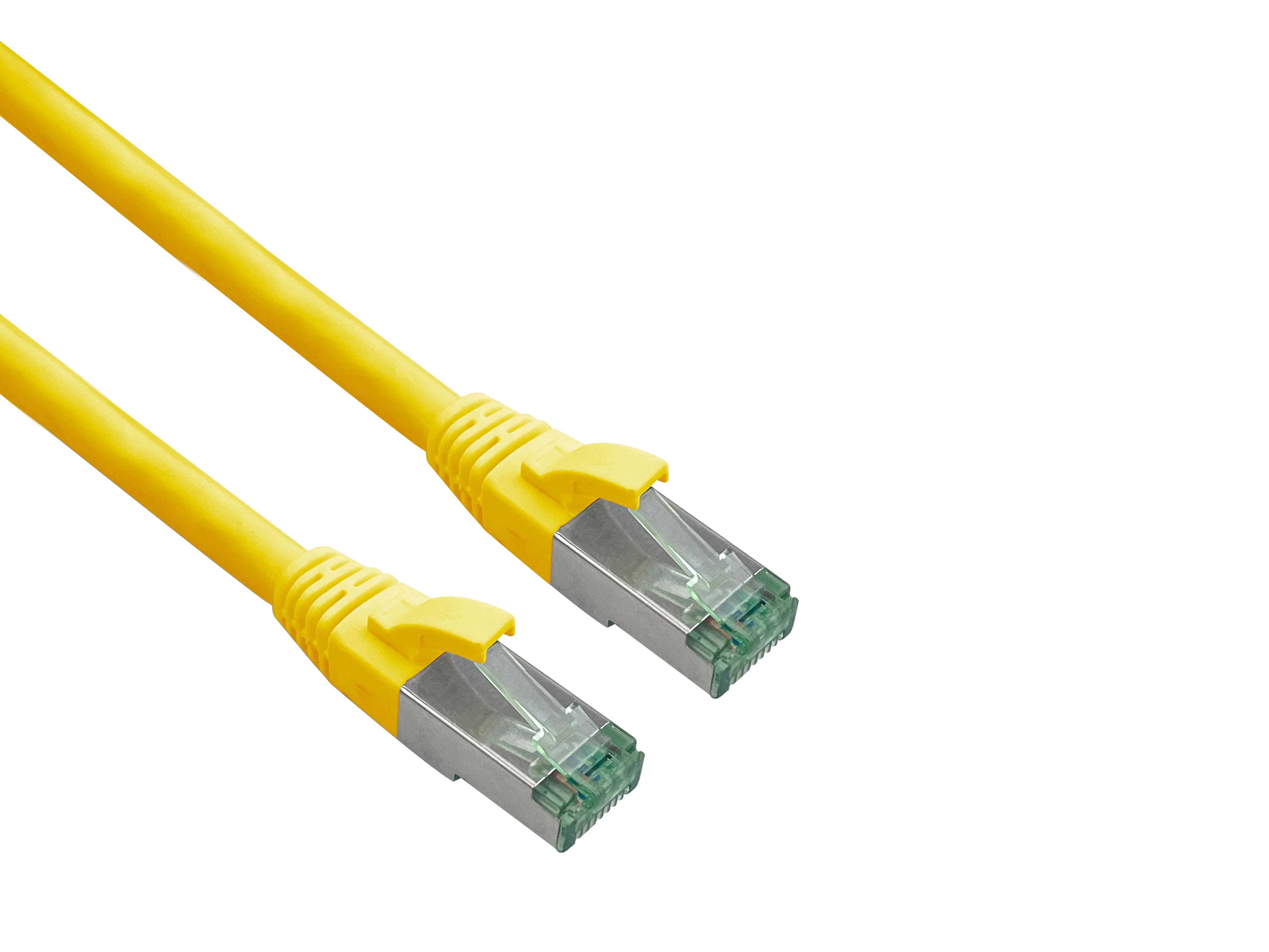 helos Patchkabel Cat 6a Superflex S/FTP med Cat 7-installationskabel, 20 m, AWG26/7