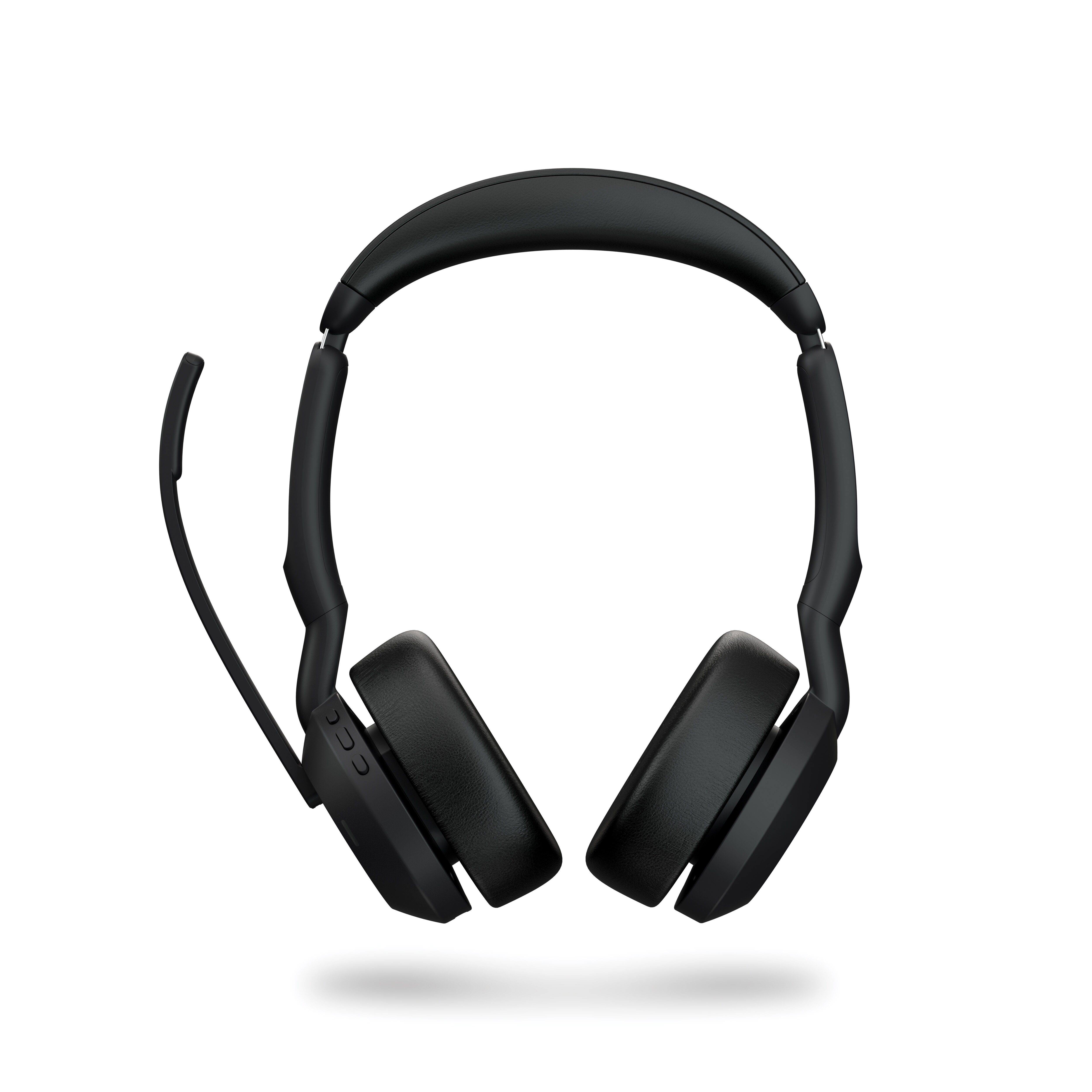 Jabra Evolve2 55 MS Stereo med Link380a/390a och fällbara högtalare