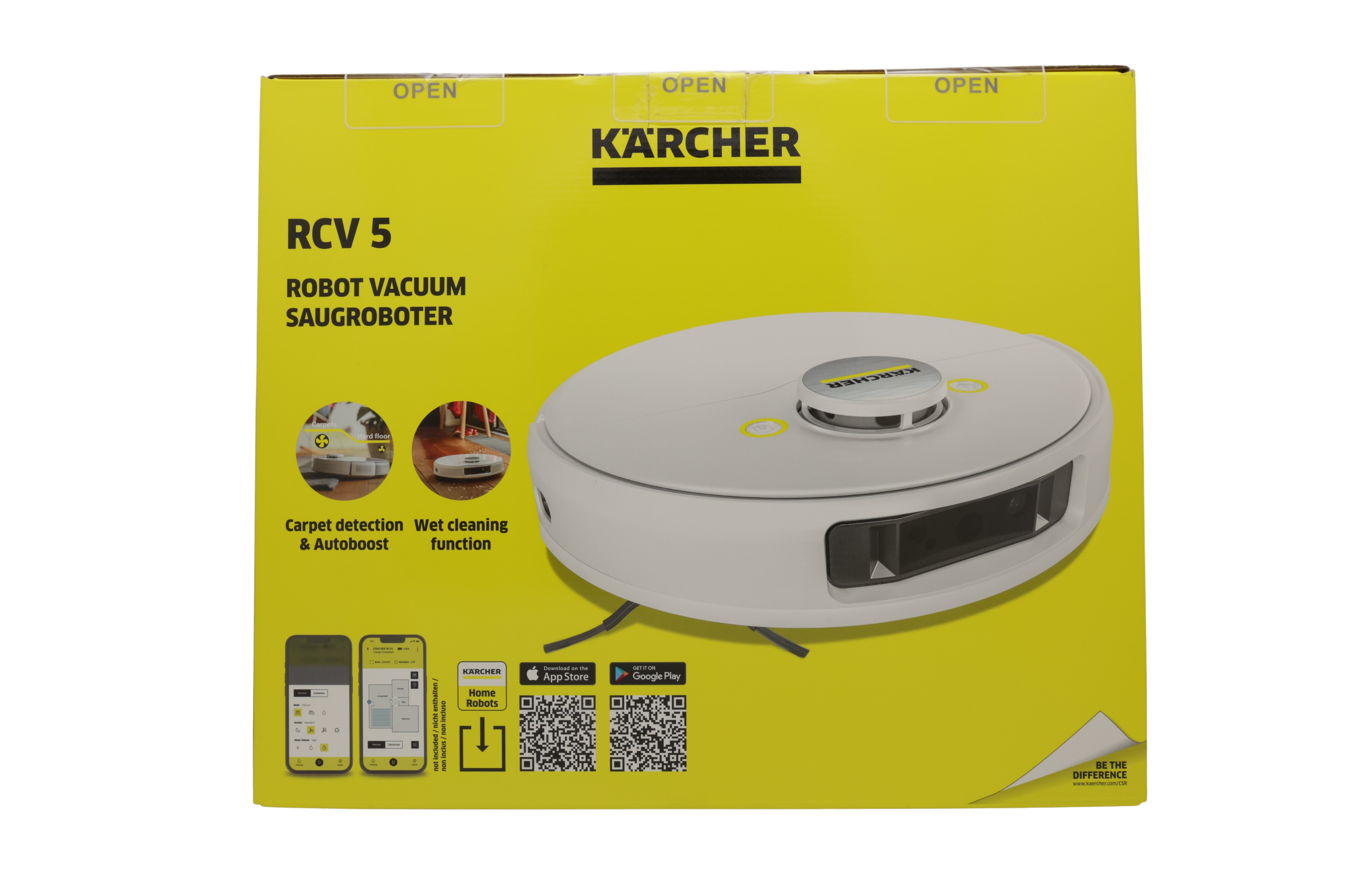 Kärcher RCV 5 sug- och mopprobot