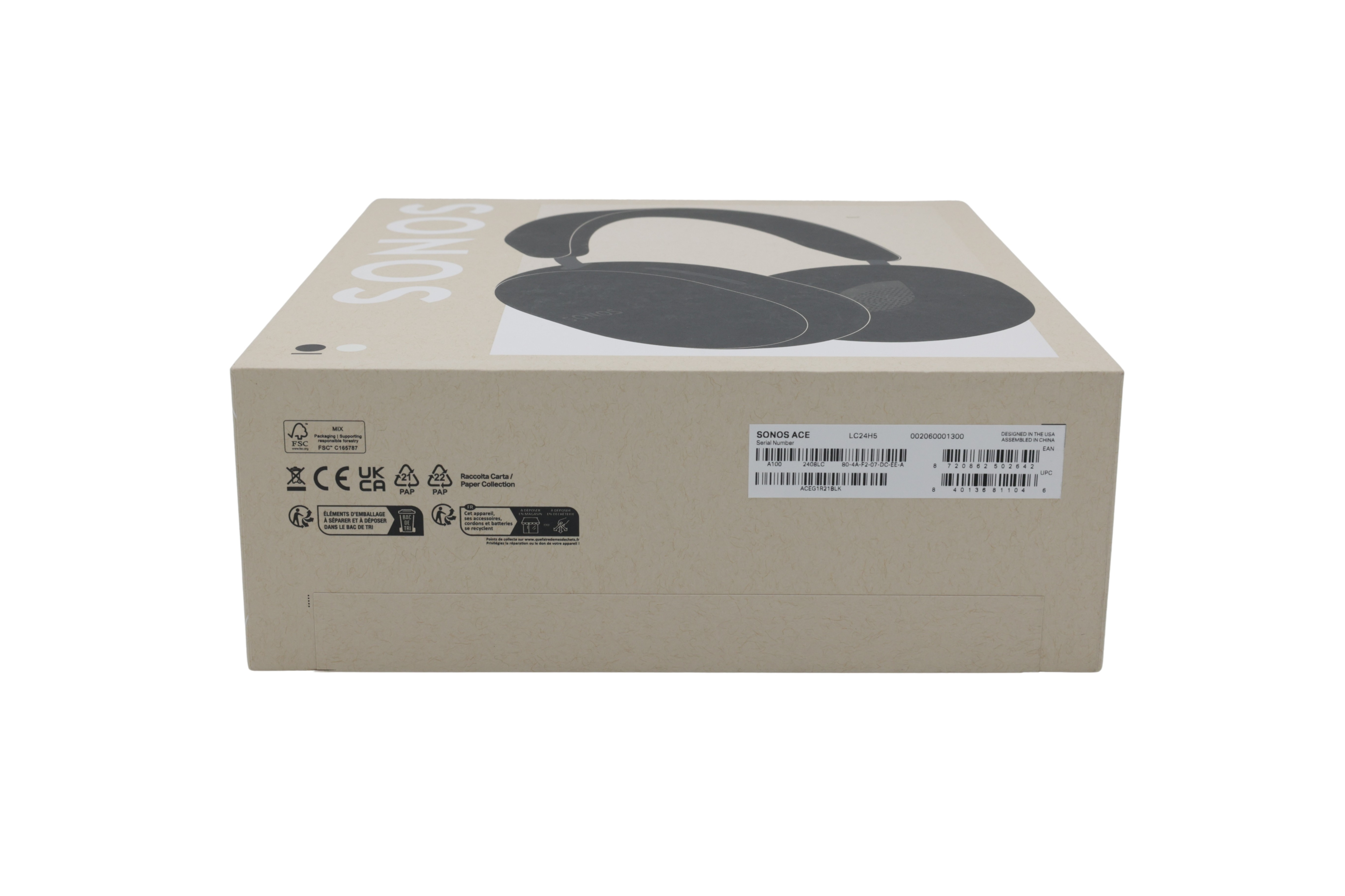 Sonos Ace hörlurar svart