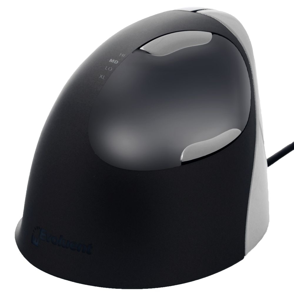 Evoluent VM4L ergonomisk vertikal USB-mus för vänsterhänta