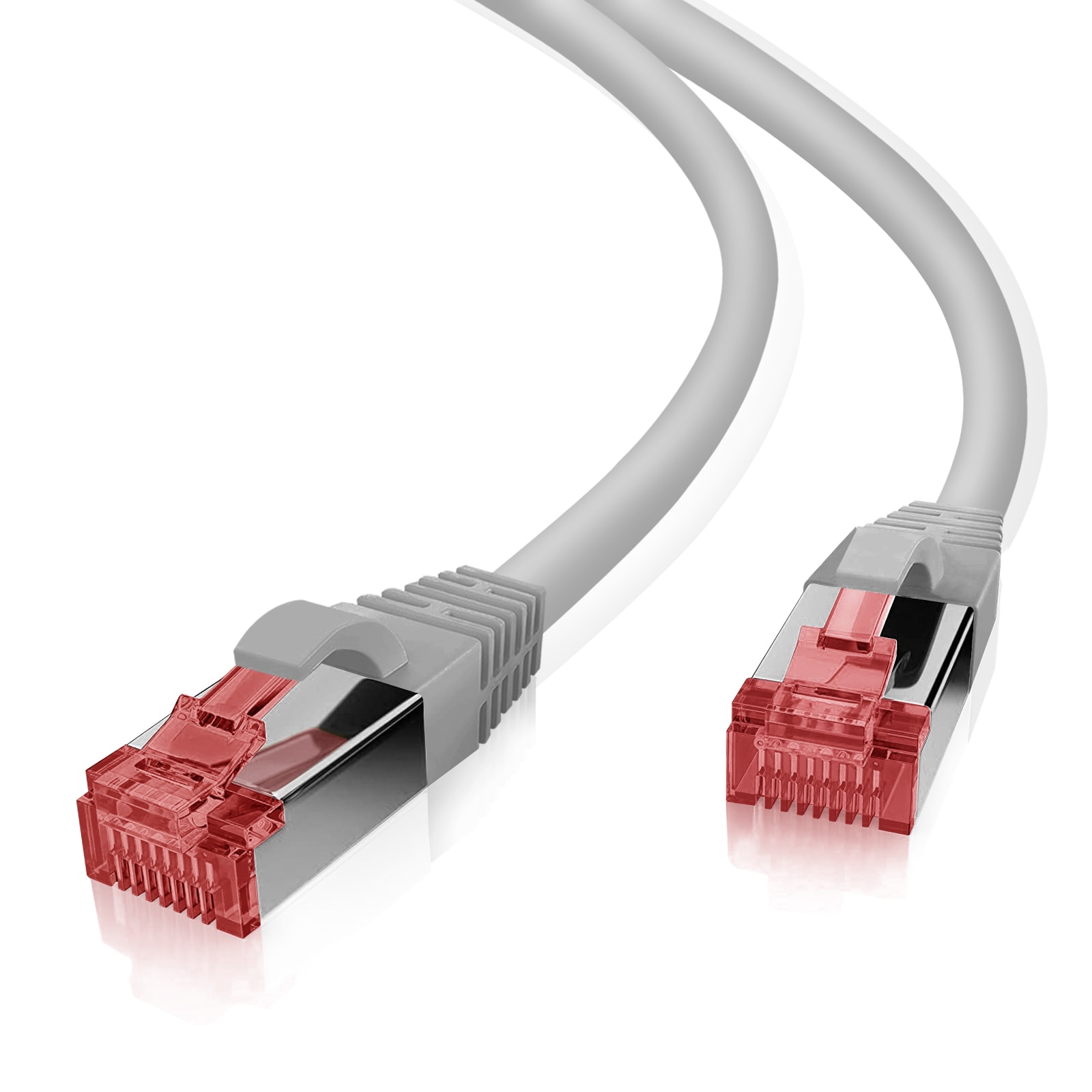 helos Patchkabel Cat 6 S/FTP RJ45 1,5 m AWG27/7 LSZH GHMT