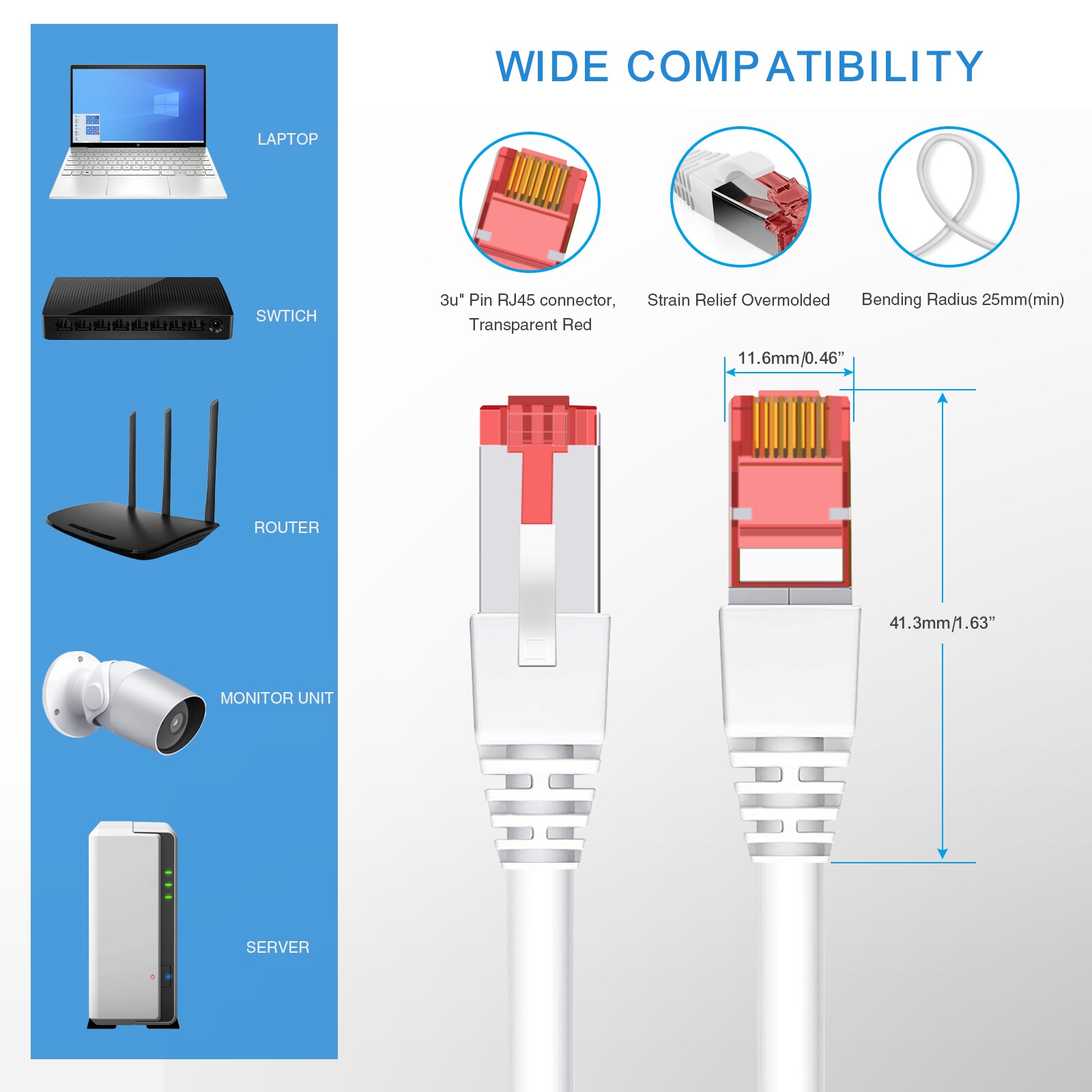 helos Patchkabel Cat 6 S/FTP RJ45 grå 3 m AWG27/7 LSZH GHMT