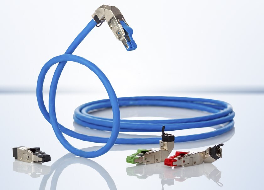 METZ CONNECT C6A RJ45 fältkontakt pro