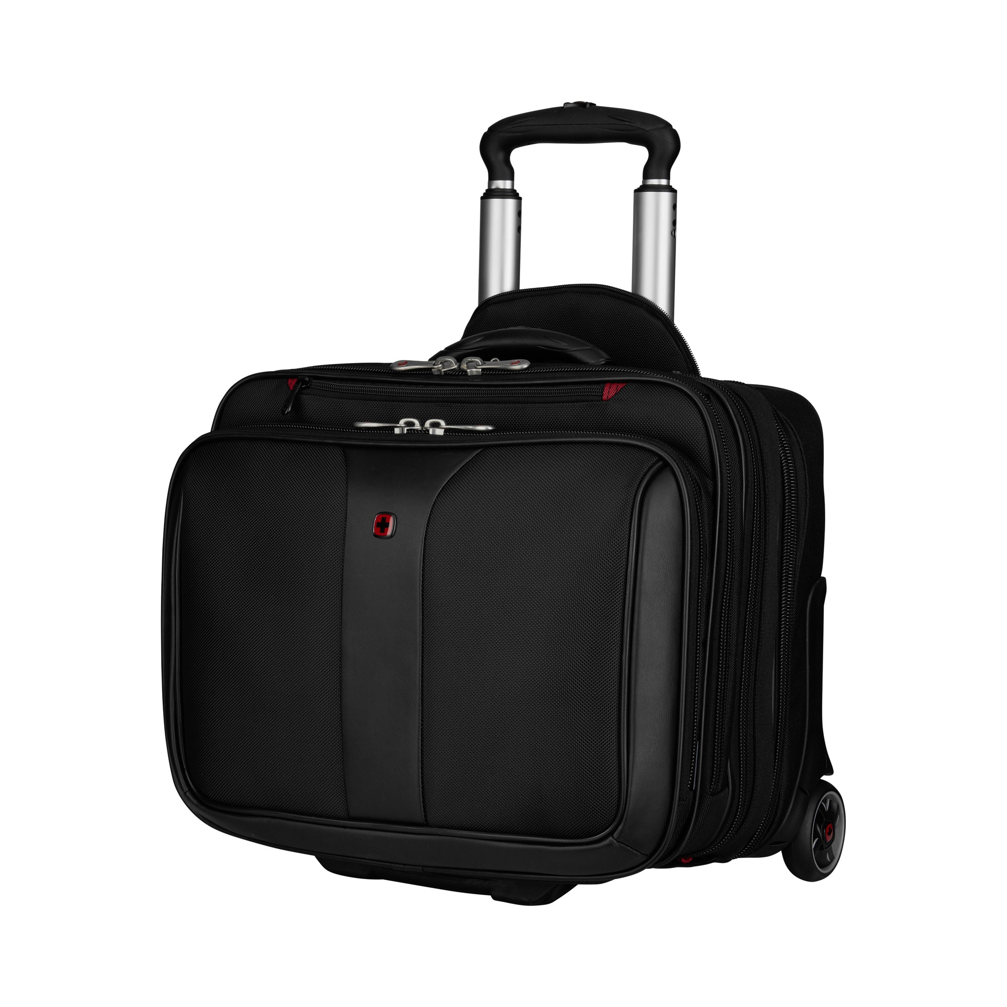 Wenger Patriot 2-delat business-set med Comp-U-Roller – svart