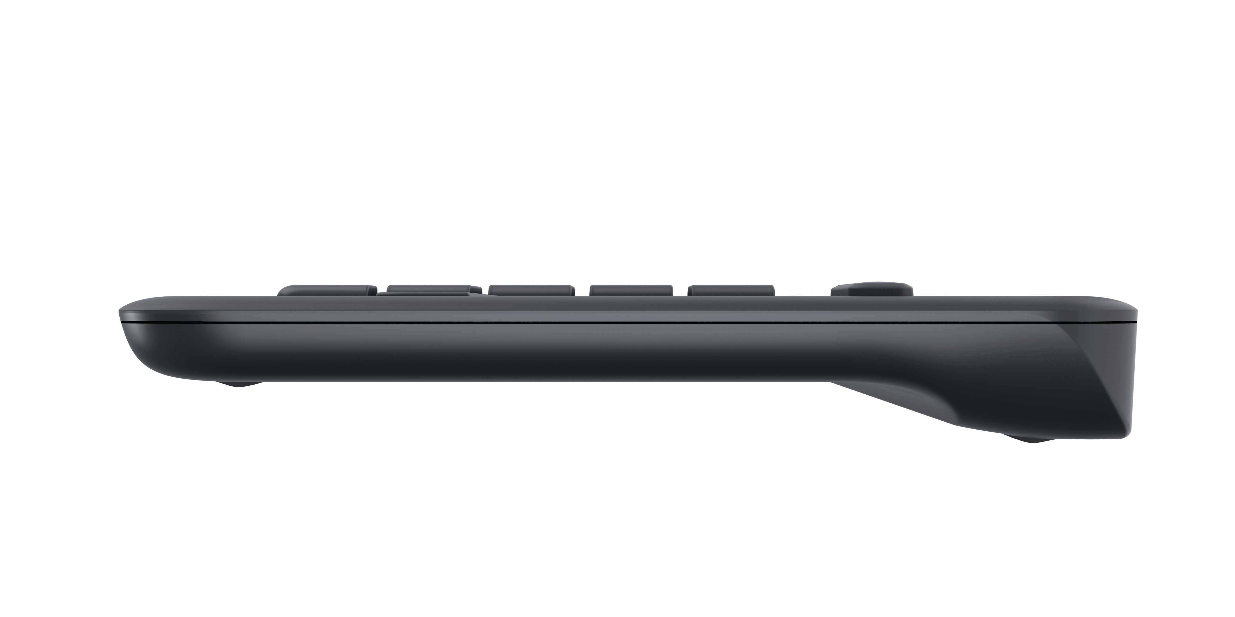 Logitech K400 Plus – tangentbord med touchpad, trådlöst, DE, svart