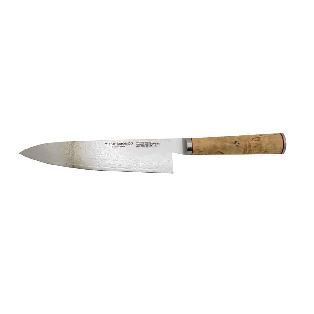Zwilling MIYABI Gyutoh 200 mm med handtag i masurbjörk