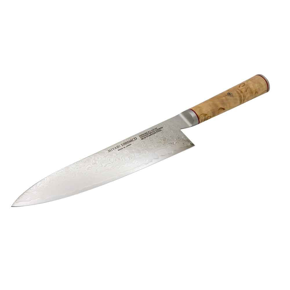 Zwilling MIYABI Gyutoh 200 mm med handtag i masurbjörk