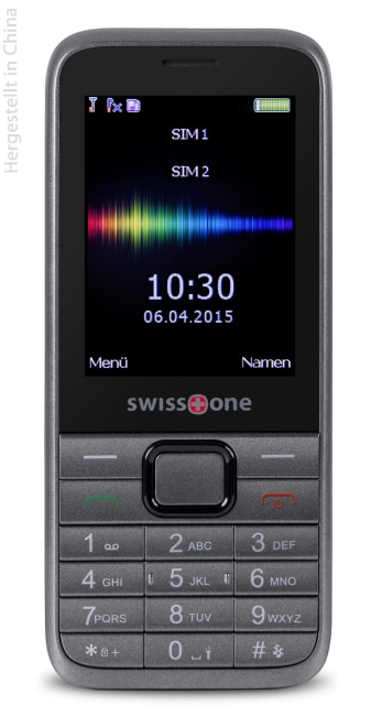 swisstone SC560 svart Dual SIM