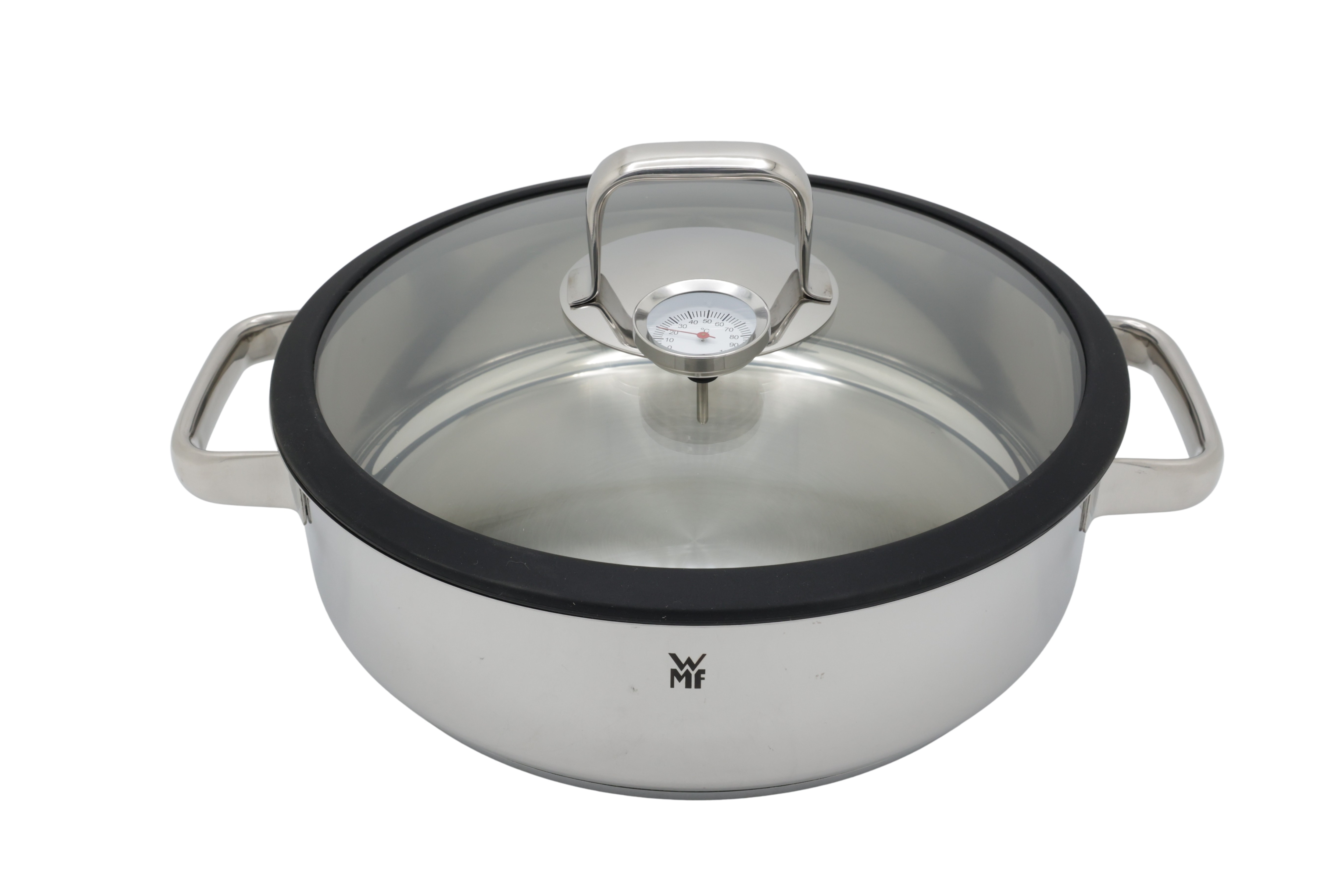 WMF Vitalis Dampfgarer rund Ø 28 cm ca. 5 l med glaslock