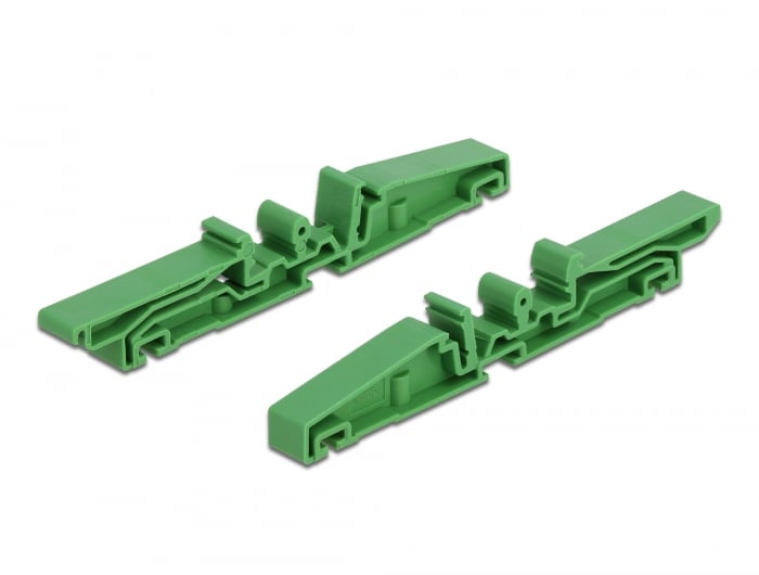 Delock Hutschienenclip för kretskort 115 mm (4 st)