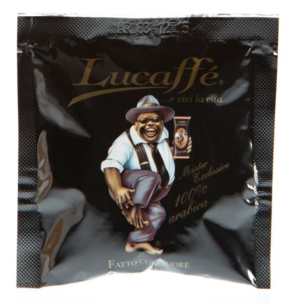 Lucaffé Mr. Exclusive 100% Arabica 44 mm ESE-pods, 150 st