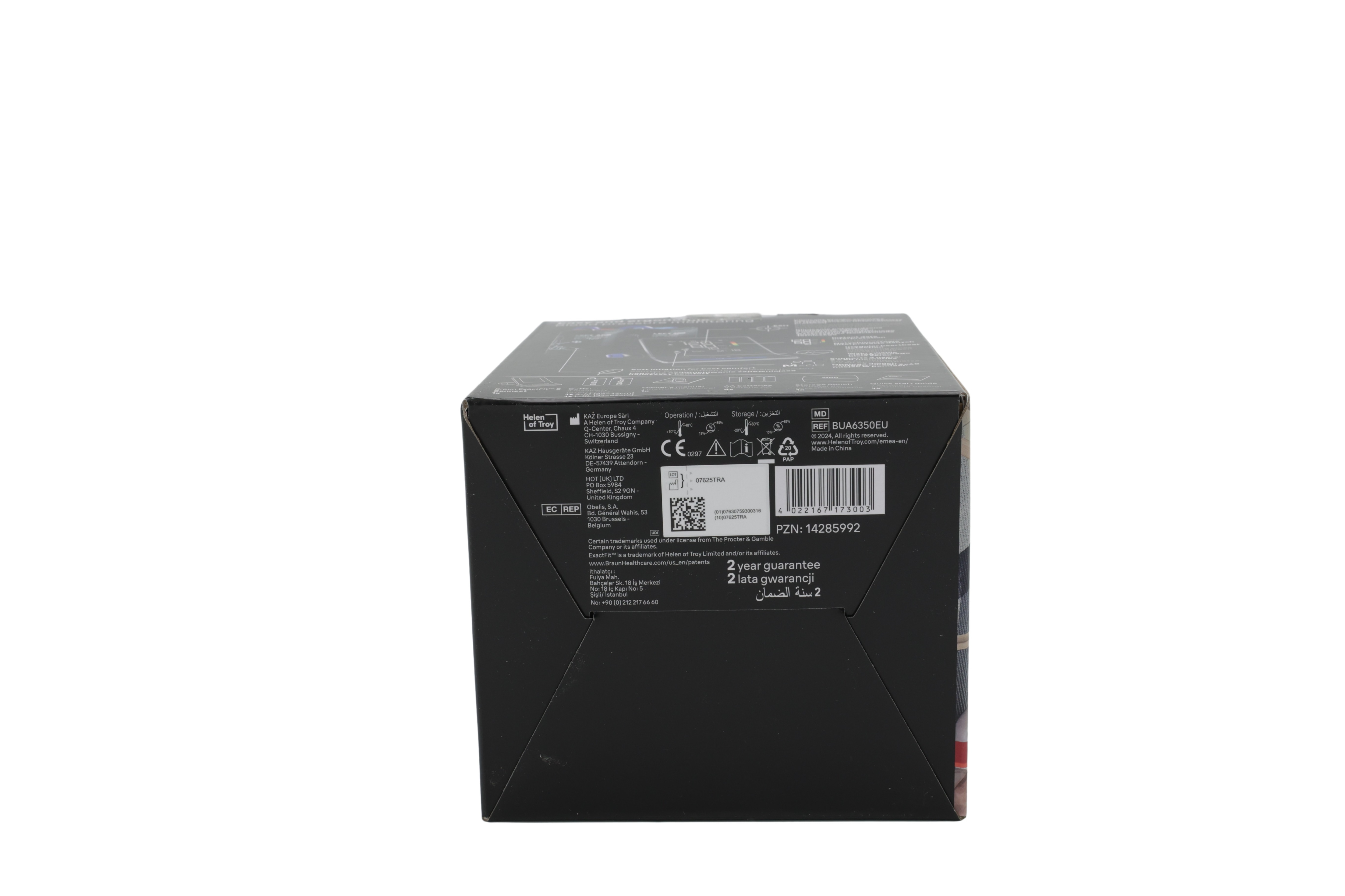Braun BUA6350EU ExactFit 5 Connect intelligent blodtrycksmätare