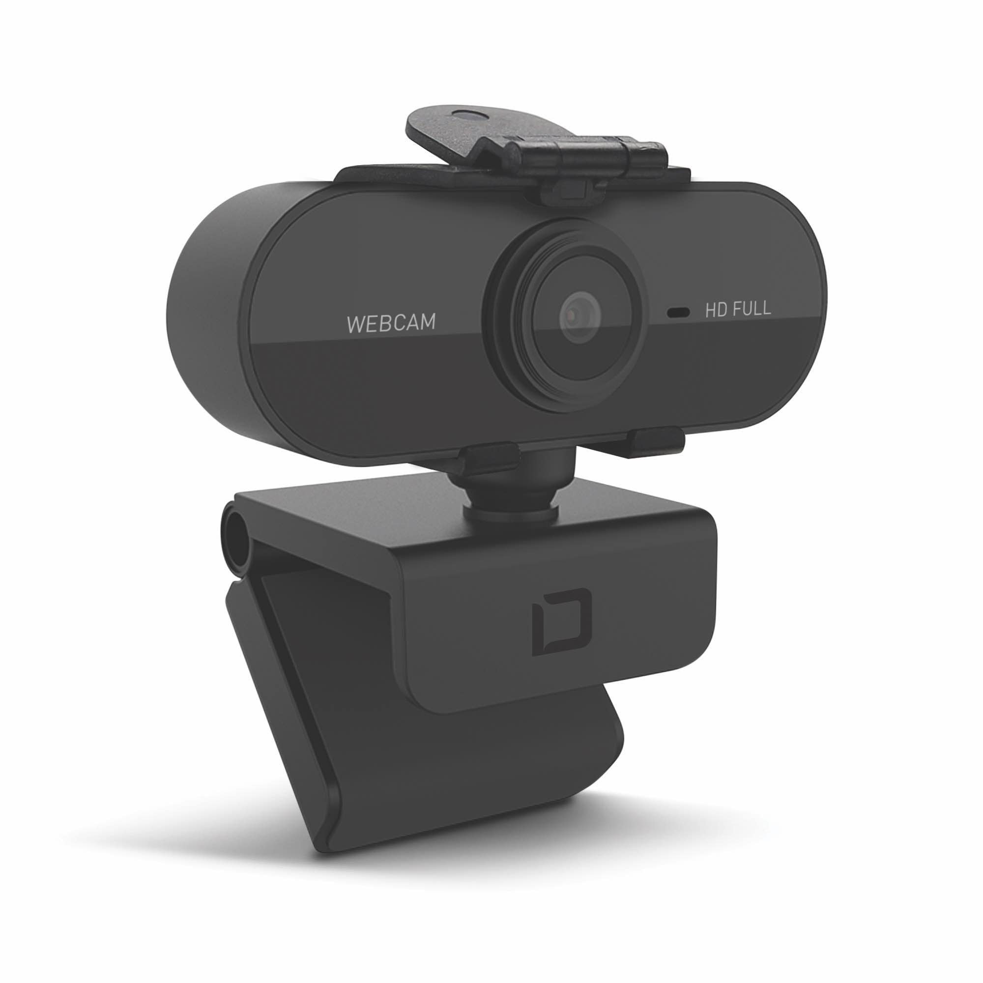 Dicota Webcam PRO Plus Full HD - svart