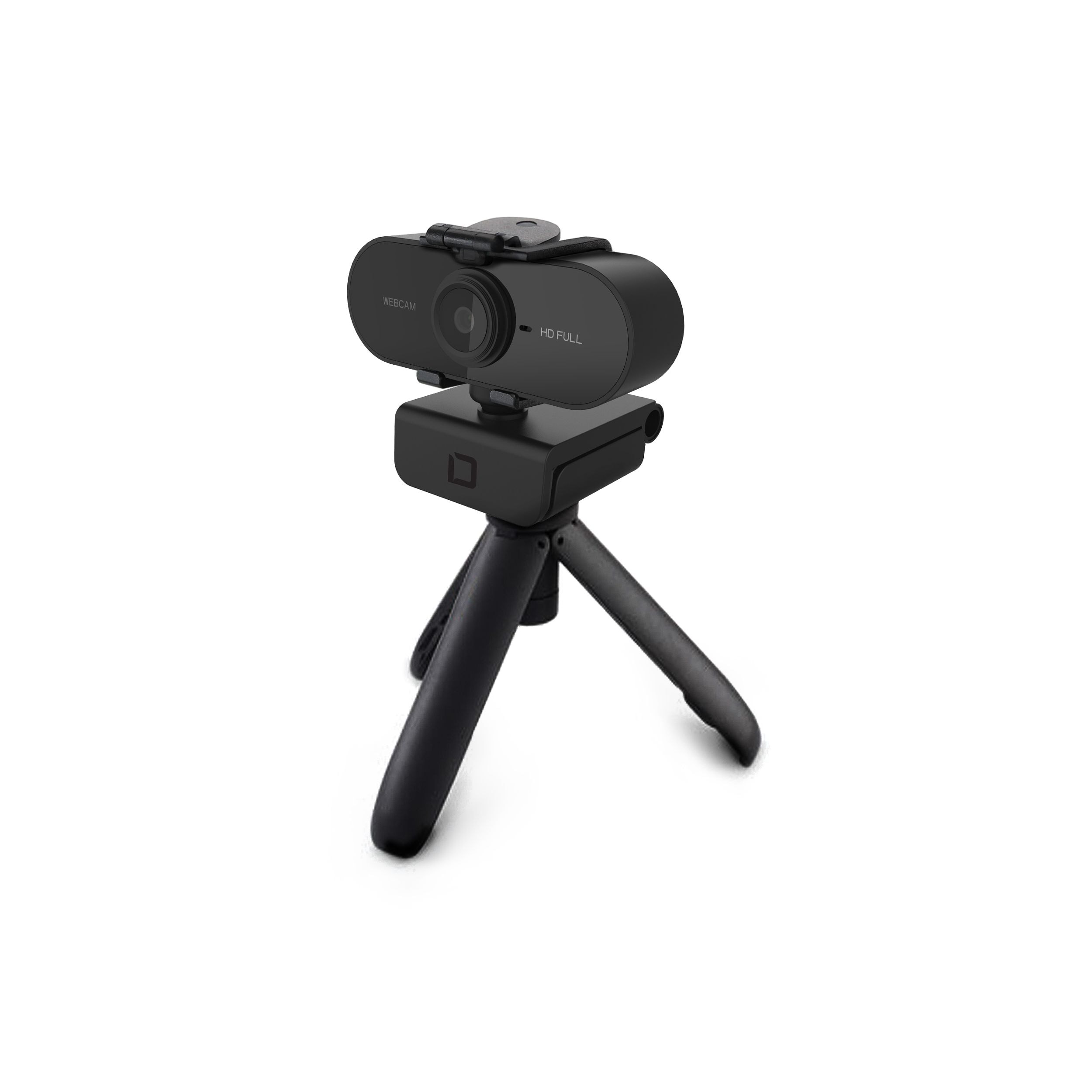 Dicota Webcam PRO Plus Full HD - svart