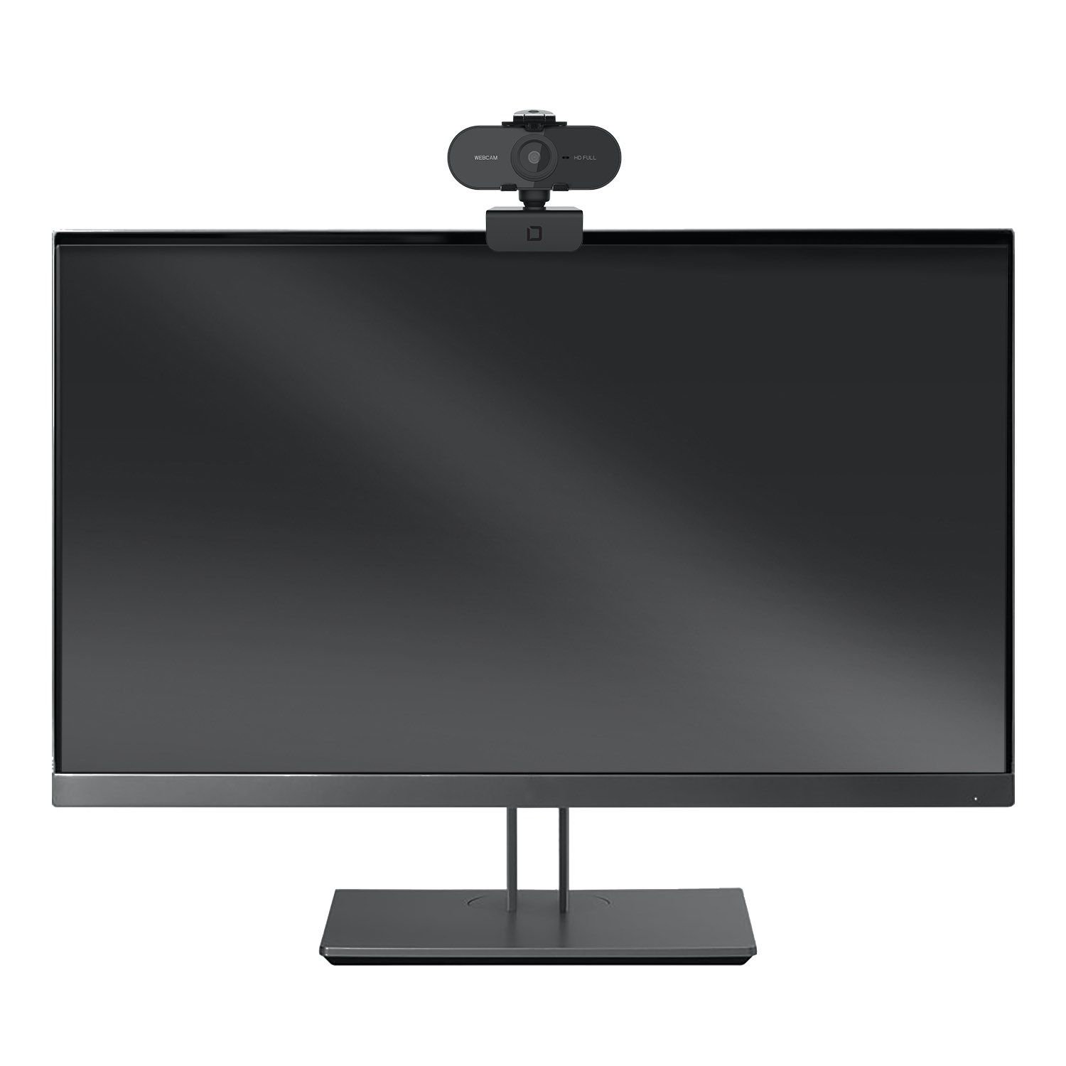 Dicota Webcam PRO Plus Full HD - svart
