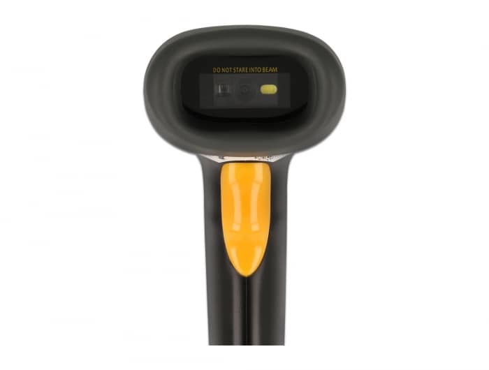 Delock 2,4 GHz streckkodsläsare 1D/2D med laddstation