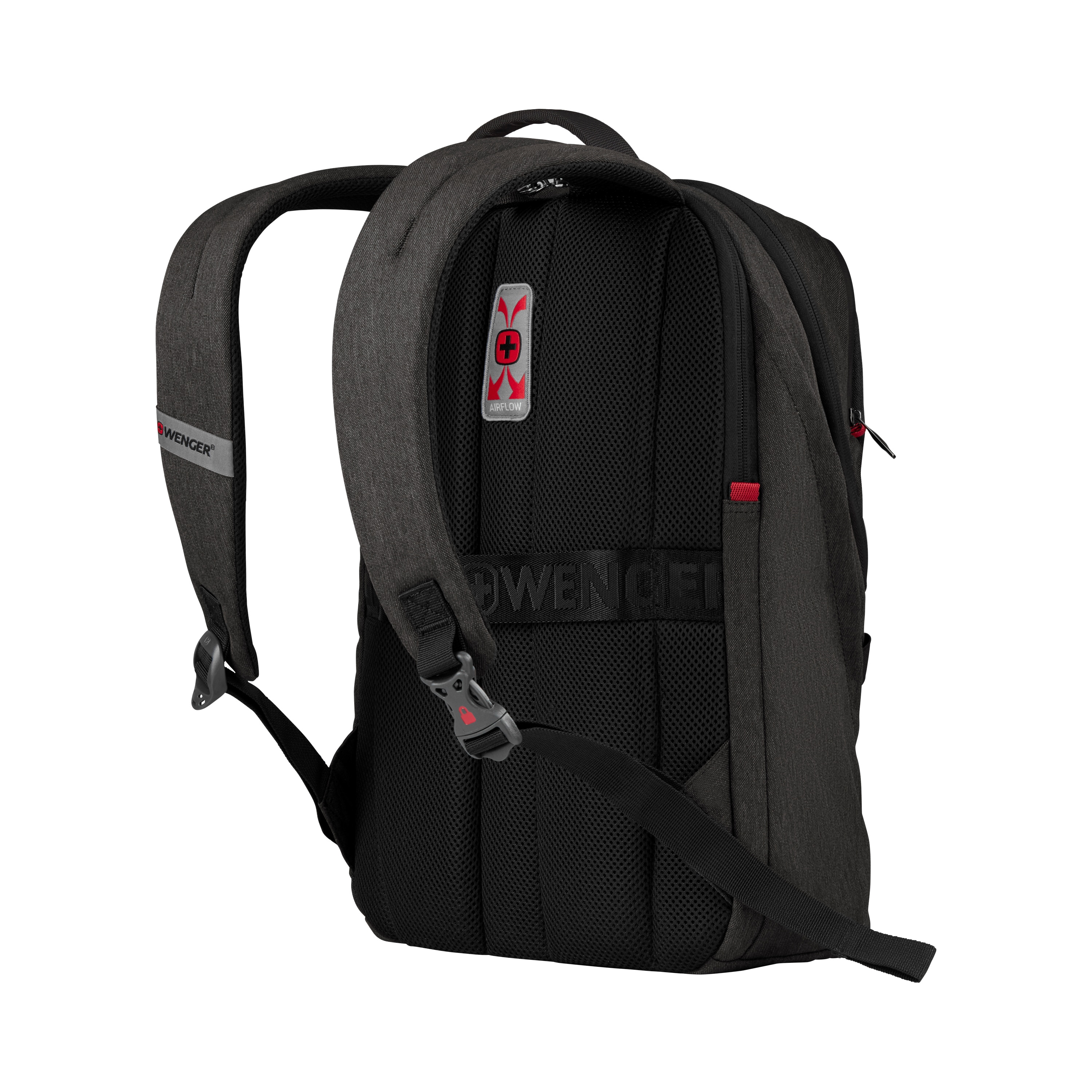 Wenger MX Light 16-tums laptopryggsäck med tabletfack – grå