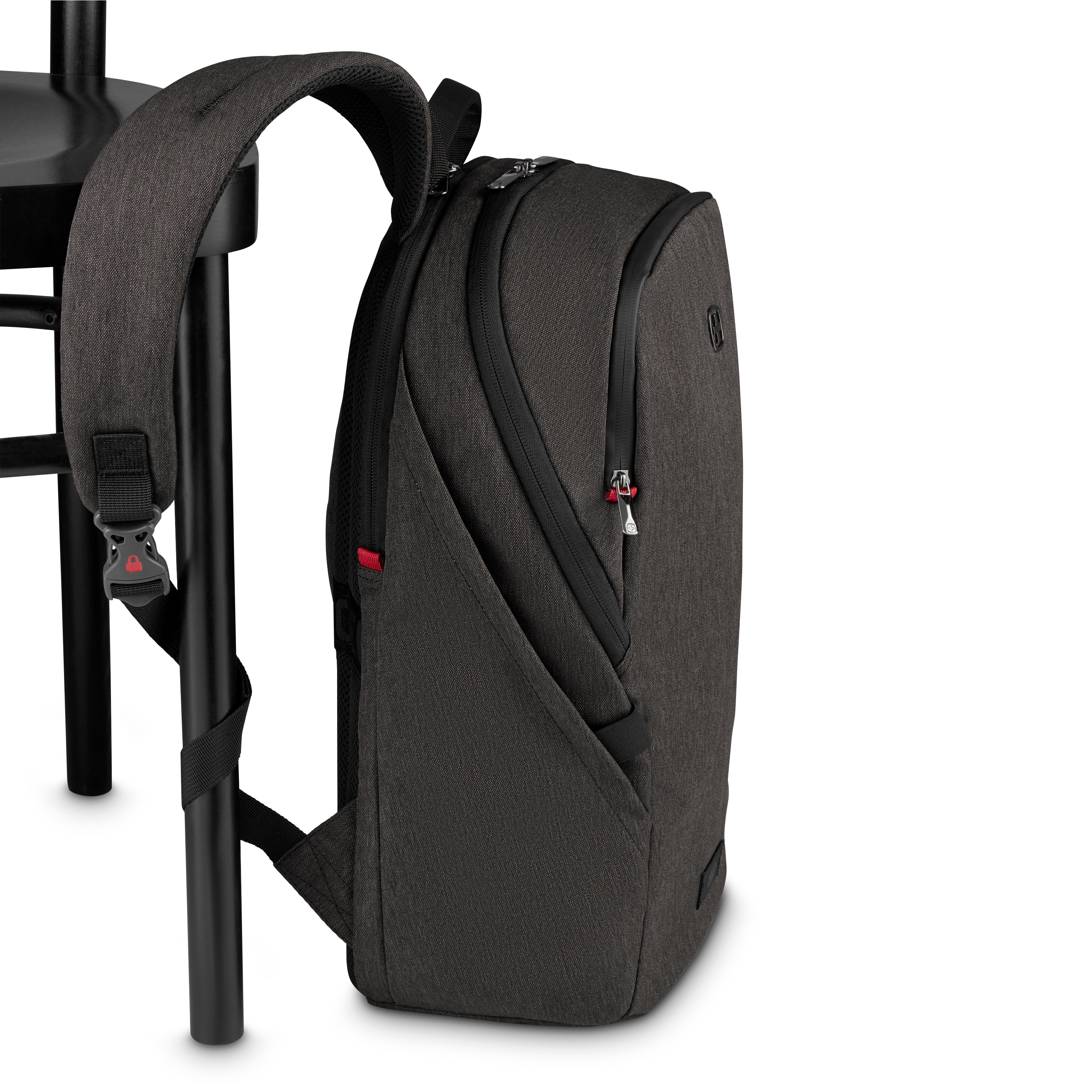 Wenger MX Light 16-tums laptopryggsäck med tabletfack – grå