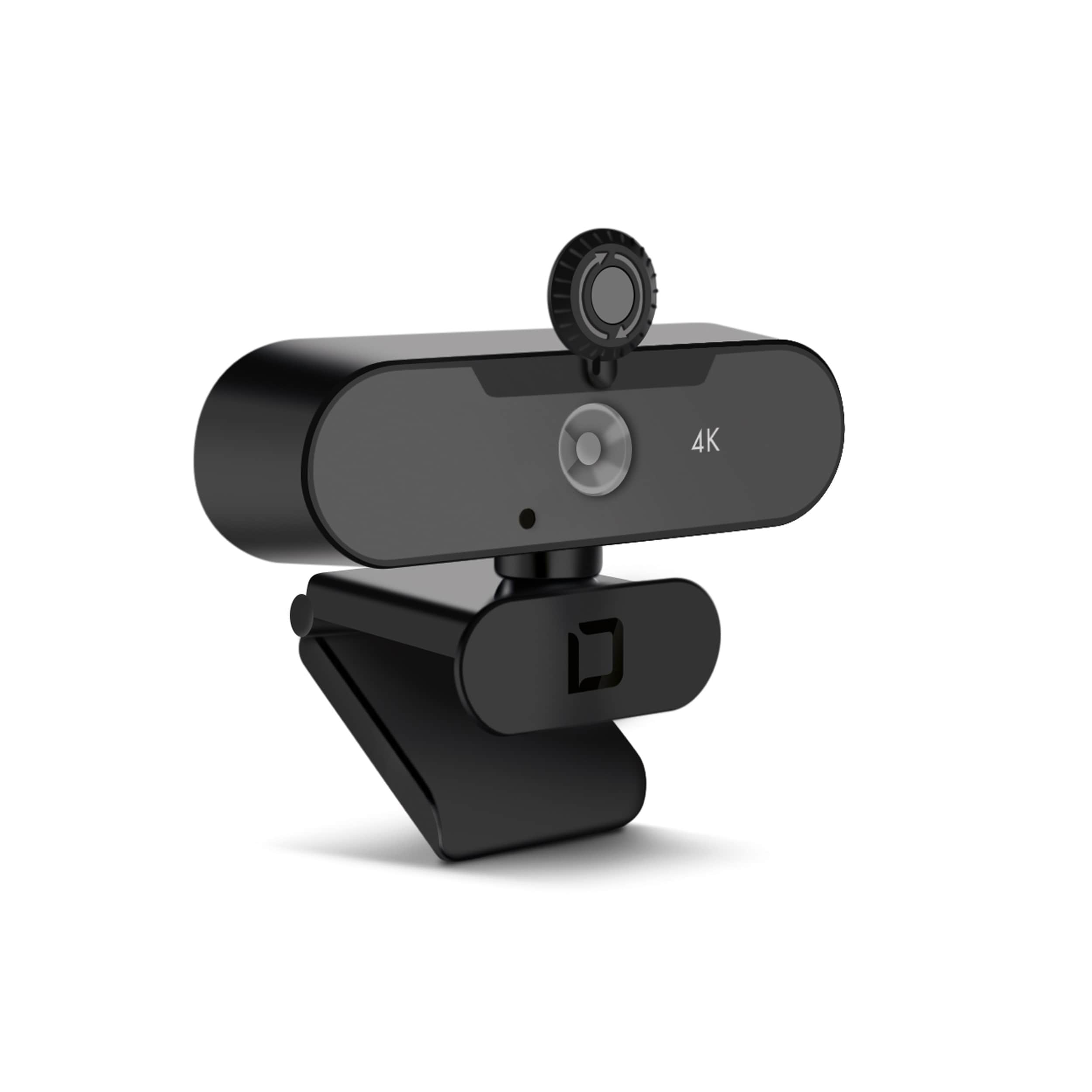 Dicota Webcam PRO Plus 4K, svart