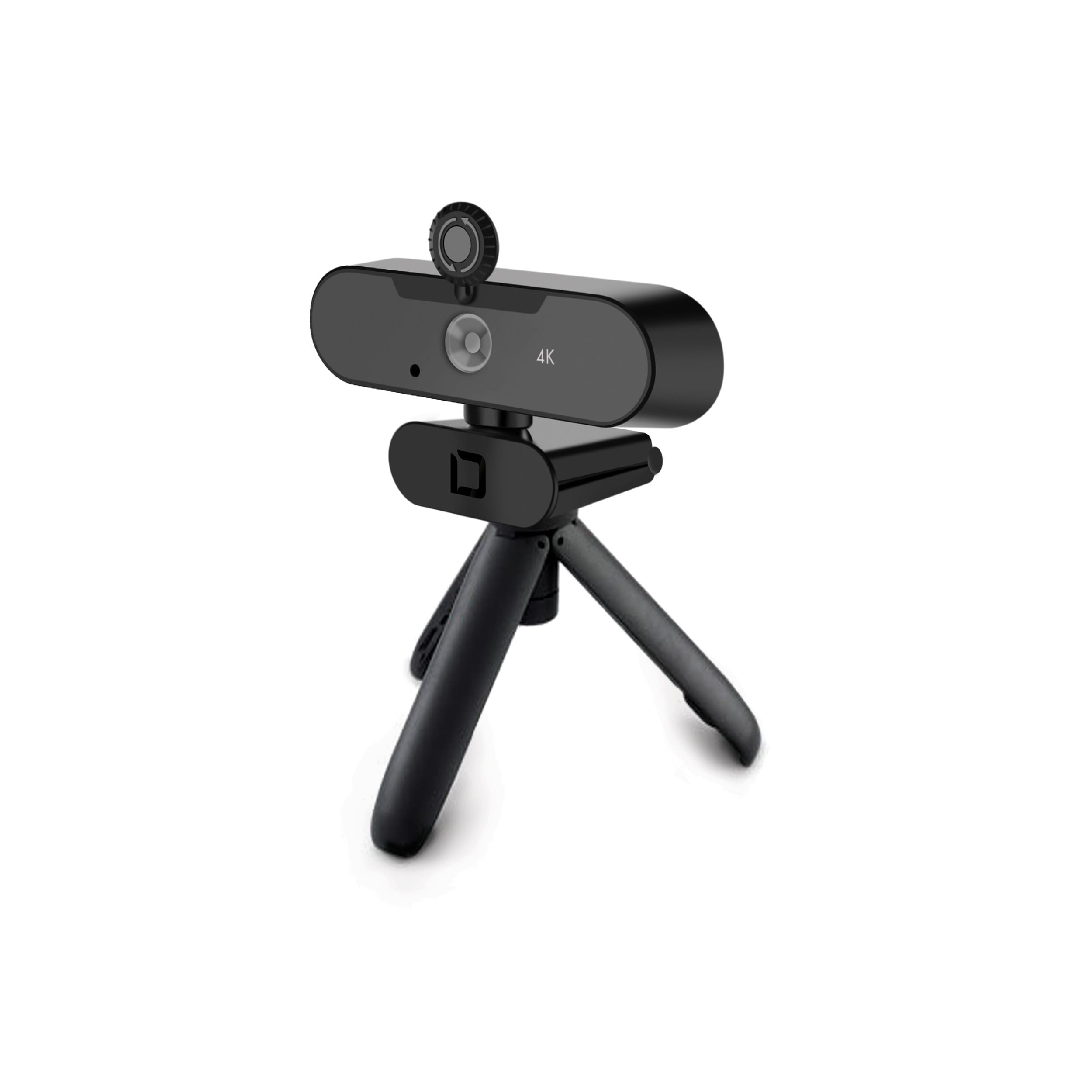 Dicota Webcam PRO Plus 4K, svart