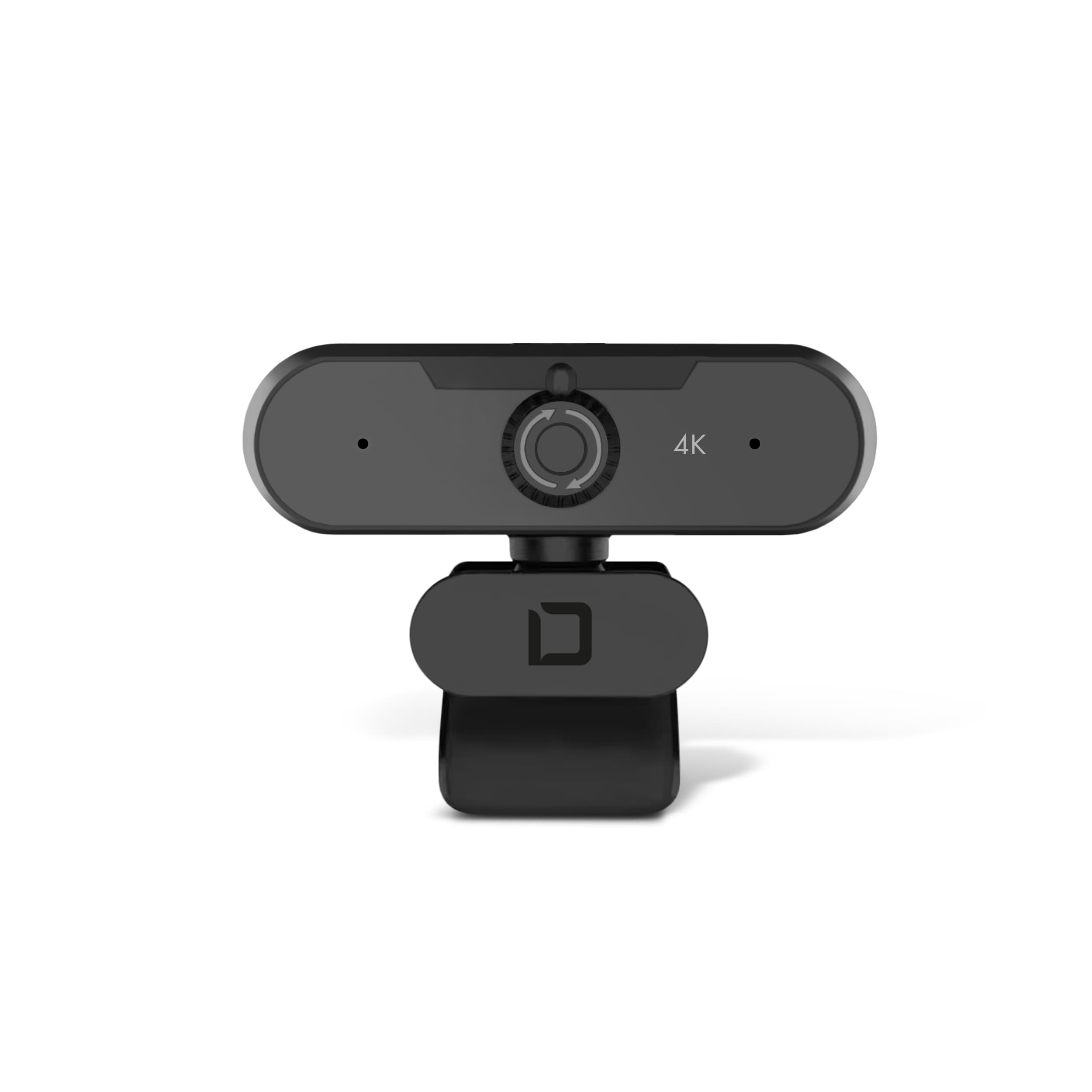 Dicota Webcam PRO Plus 4K, svart
