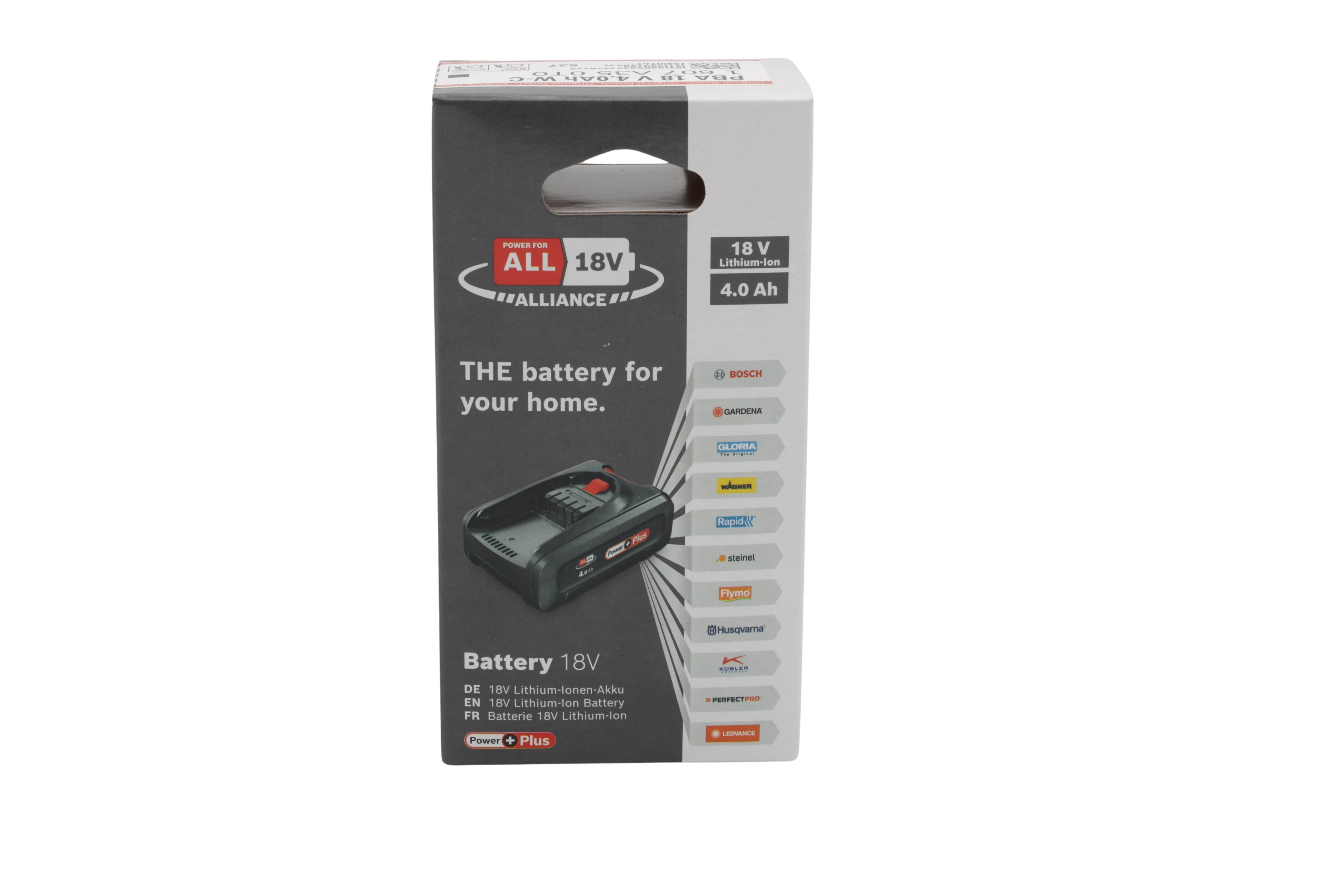 Bosch Home and Garden Akku 18V 4,0 Ah PowerPlus – 1 batteri